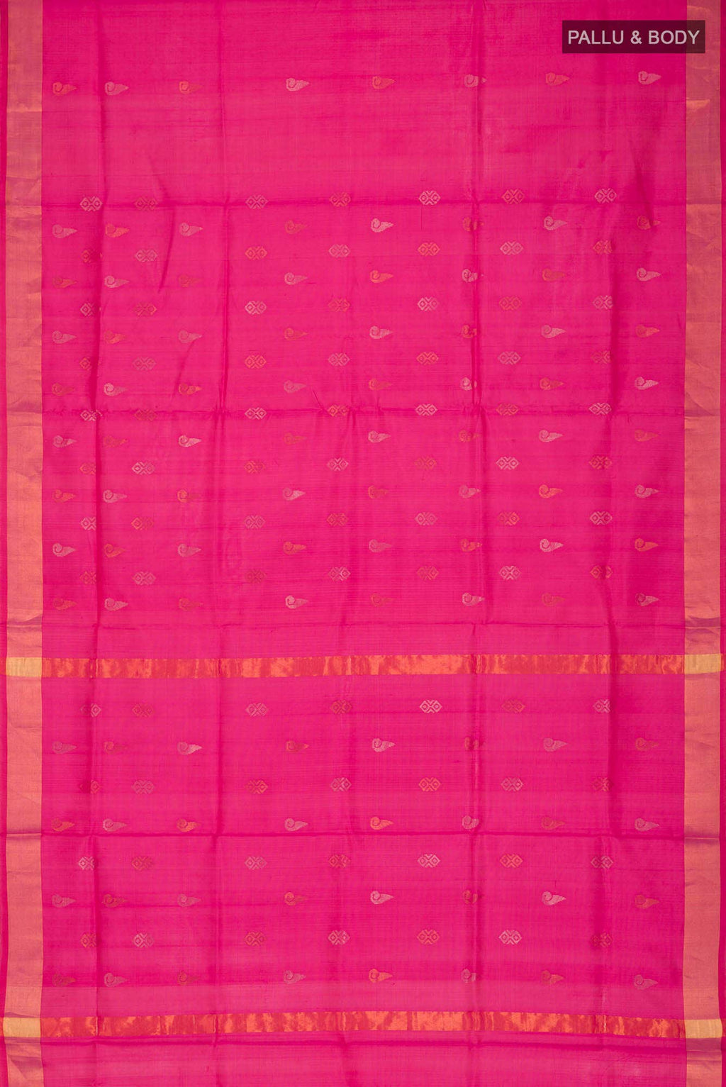 Pink Uppada Silk Saree