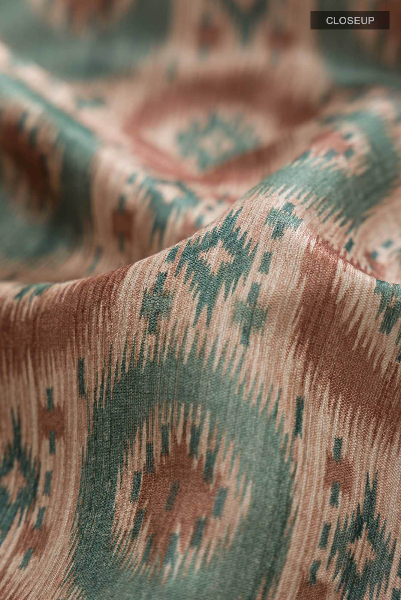 Beige Bhagalpuri Tussar Silk Saree