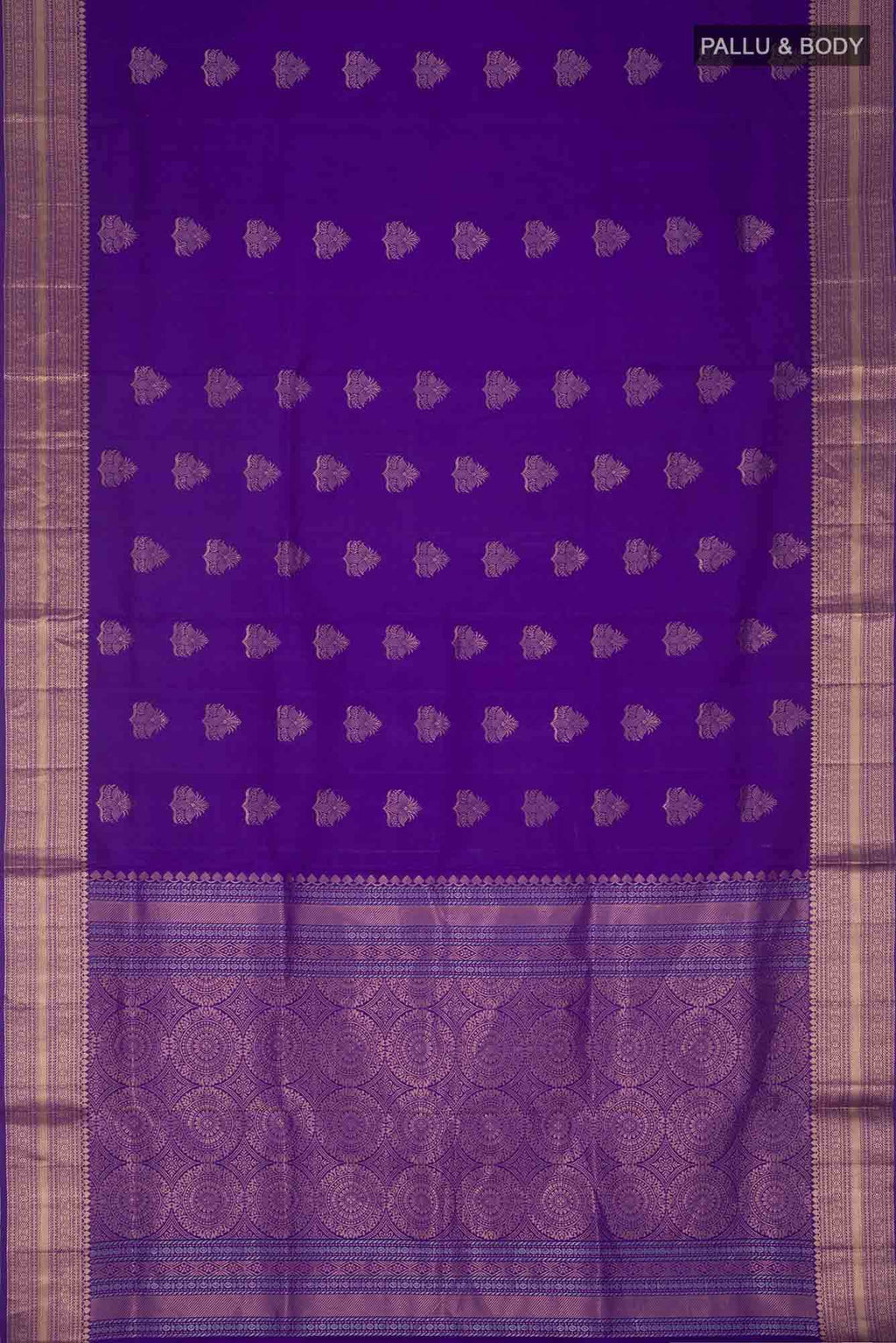 Violet Soft Silk Saree