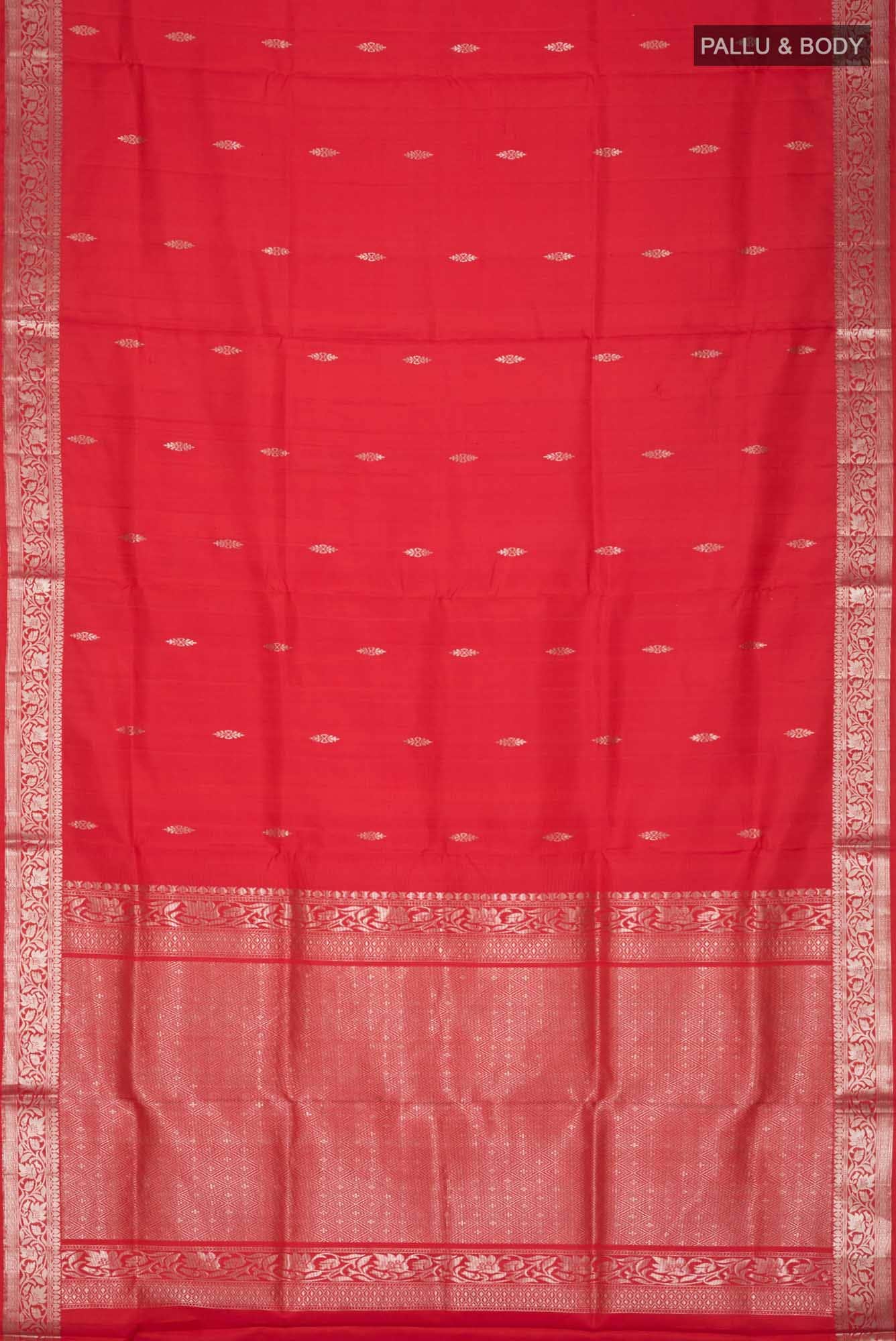 Red Soft Silk Saree