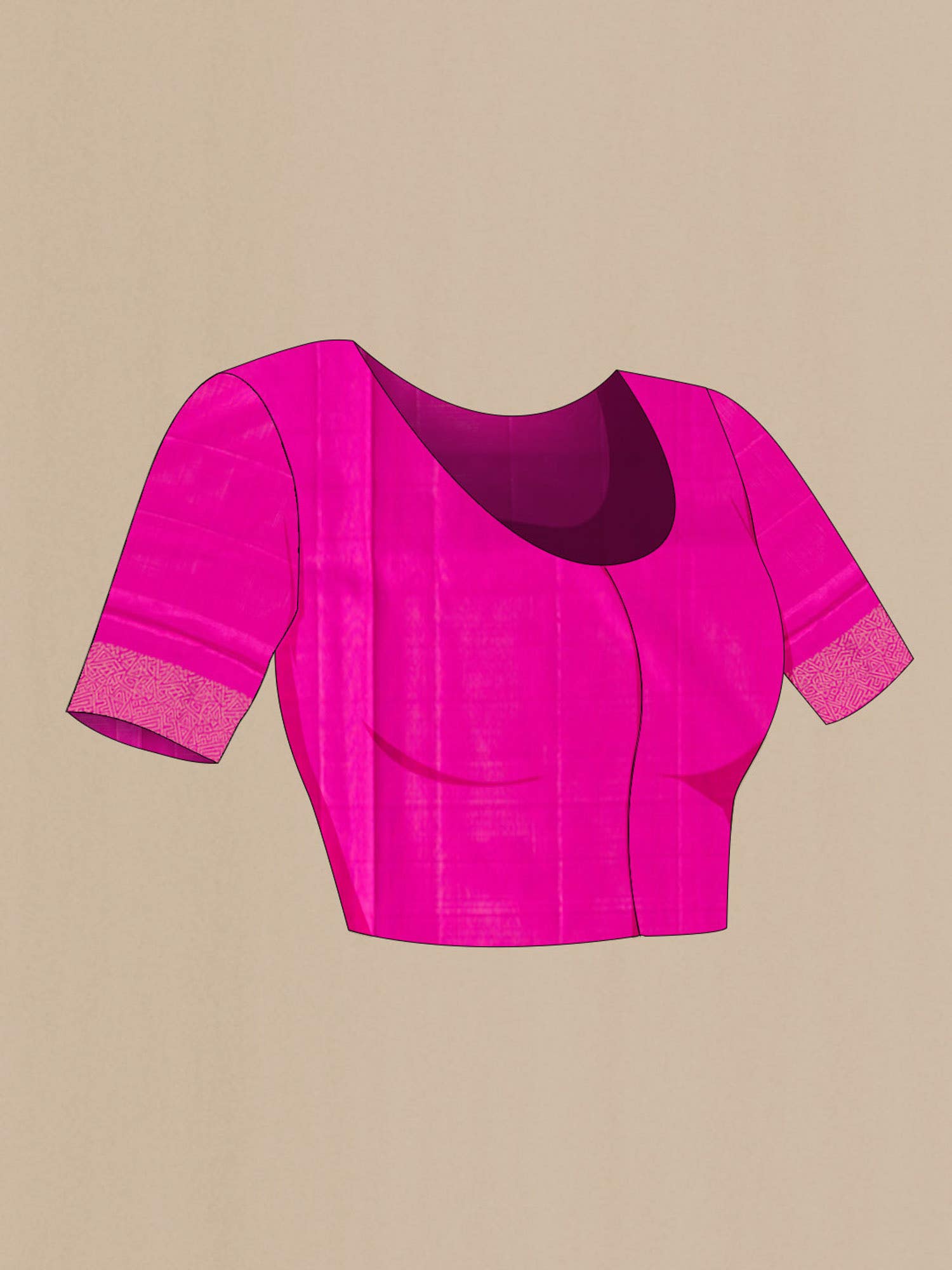 Pink Soft Silk Saree