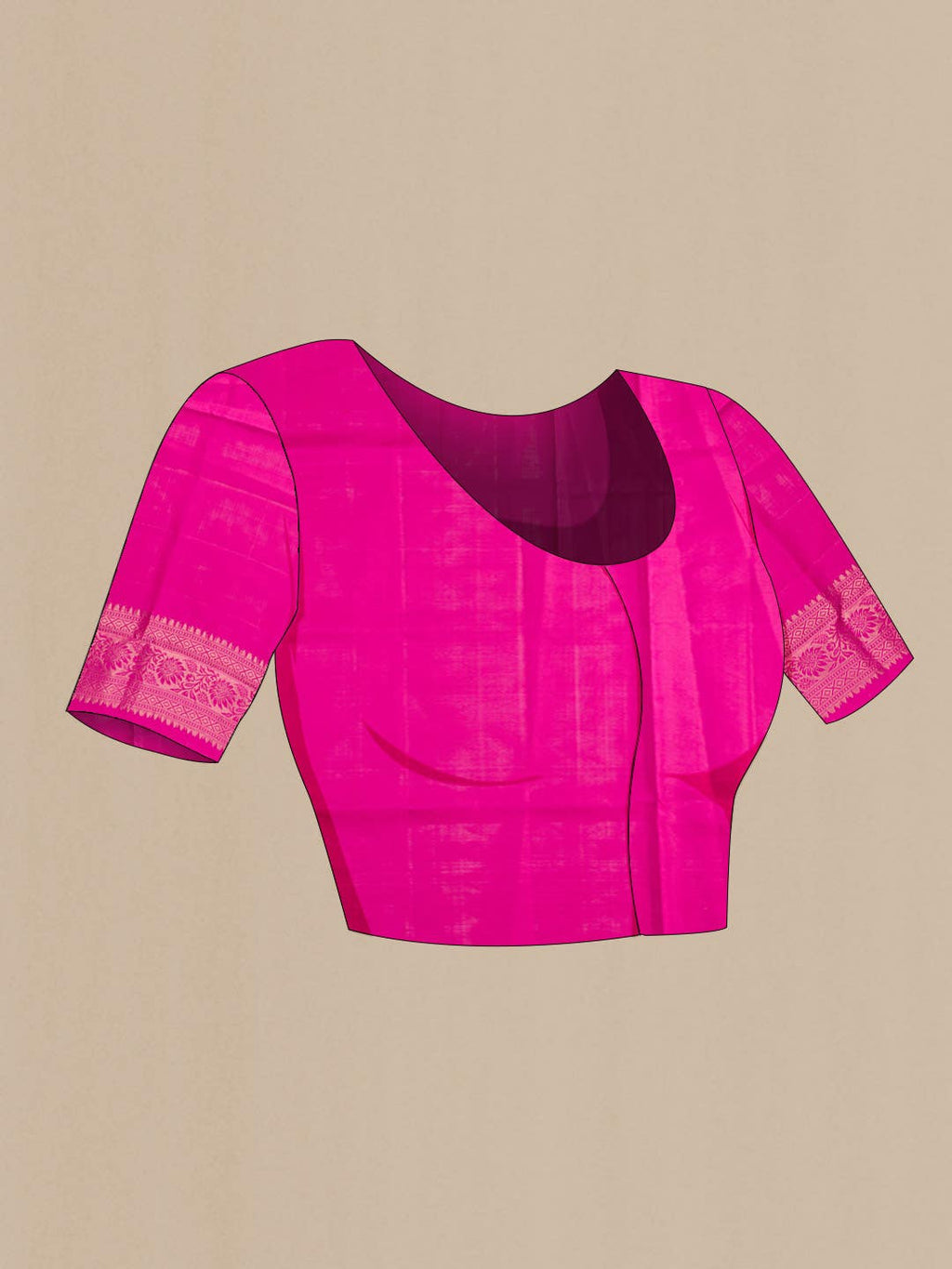 Pink Soft Silk Saree