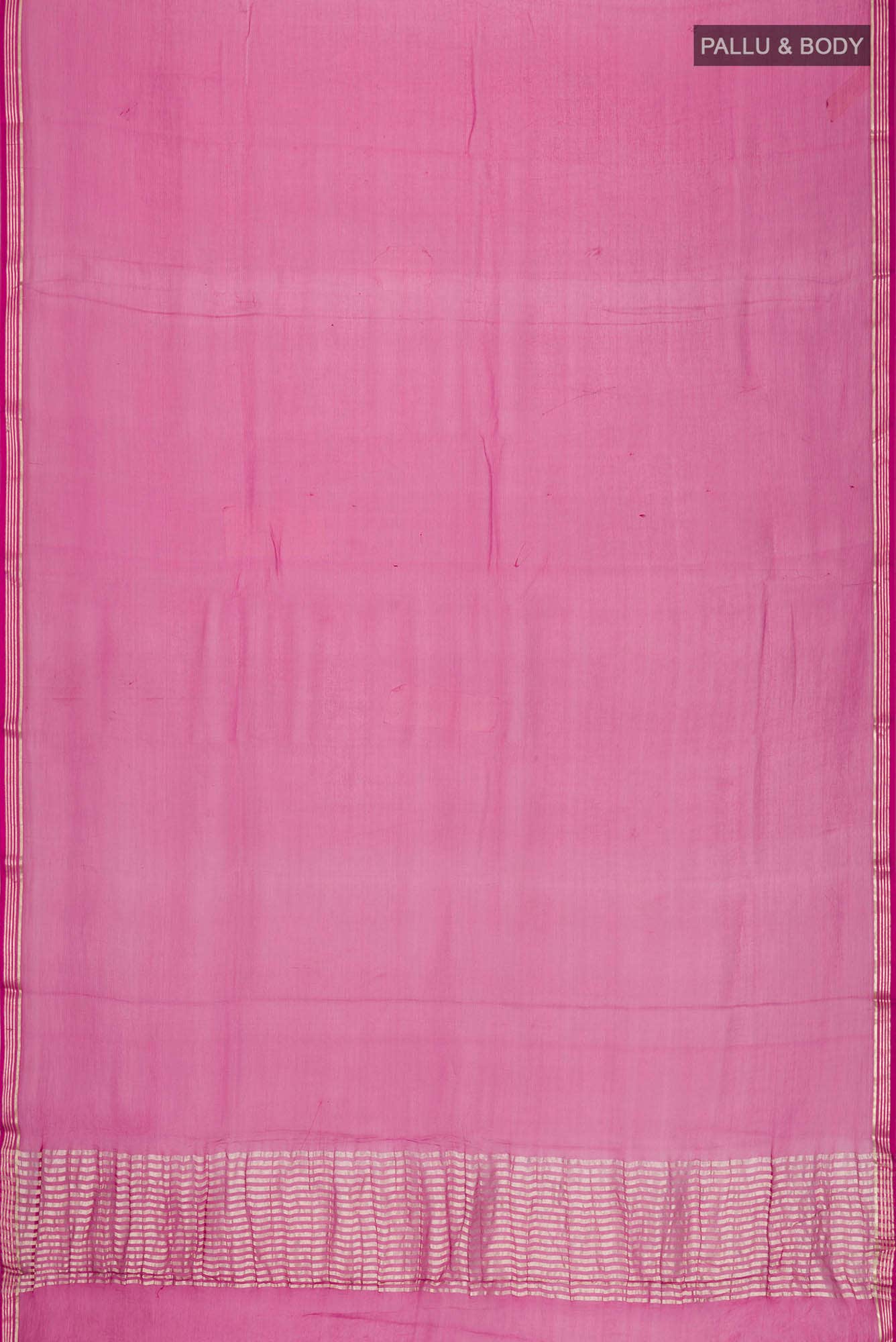 Magenta Mysore Chiffon Saree