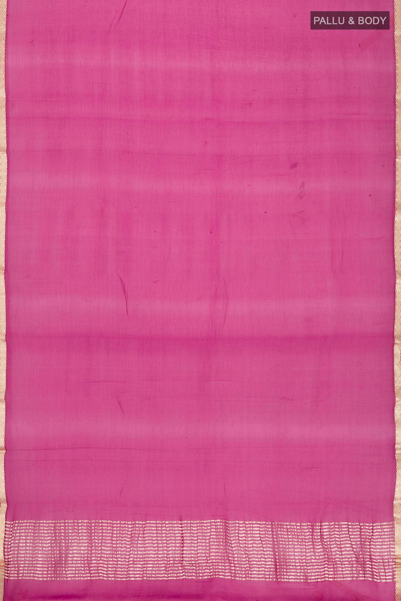 Magenta Mysore Chiffon Saree