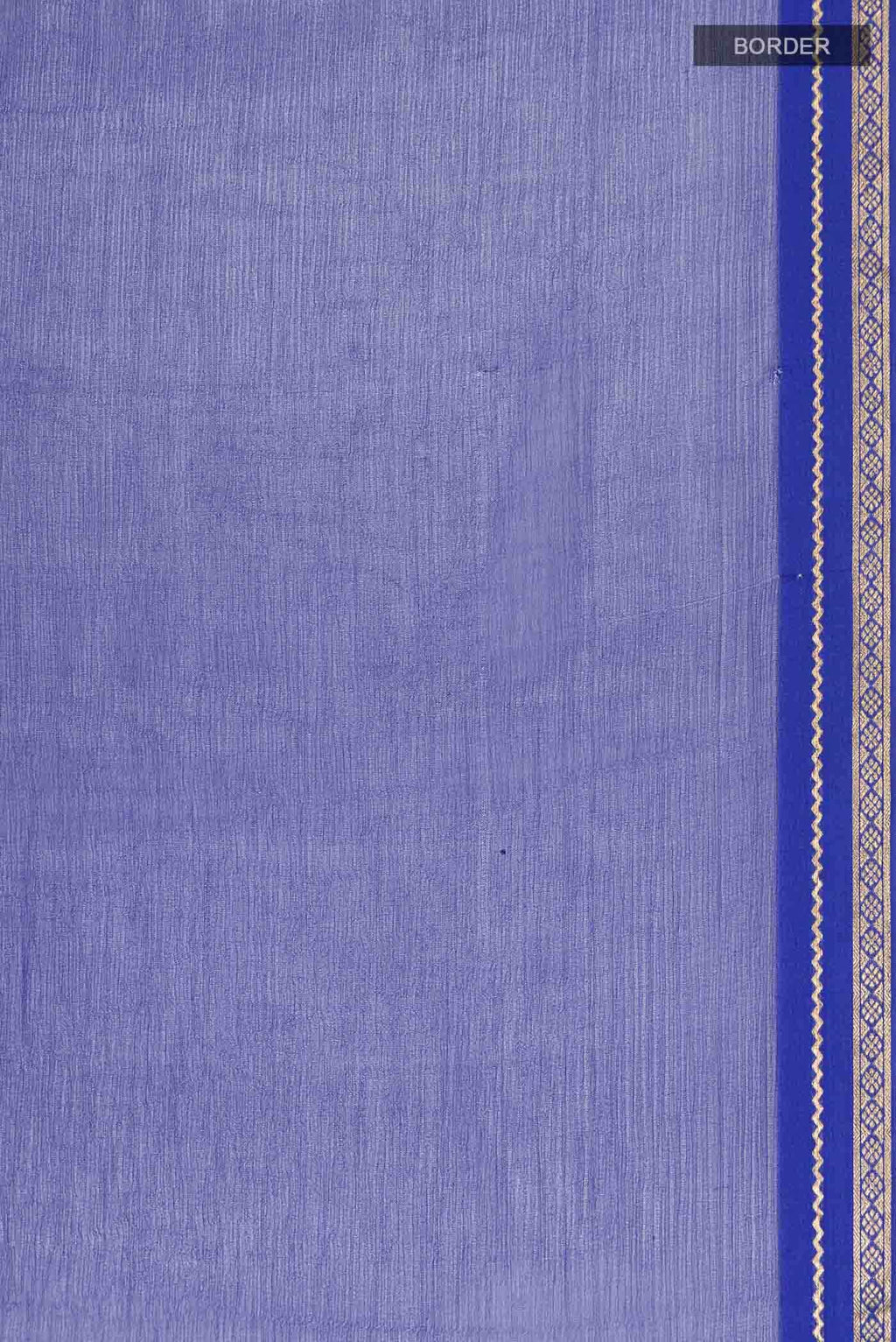 Blue Mysore Chiffon Saree