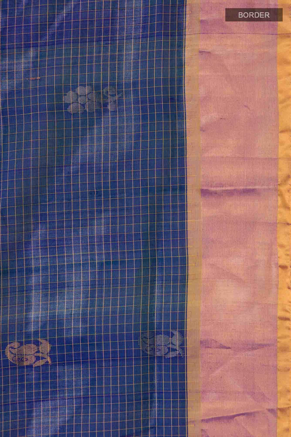 Blue Uppada Silk Saree