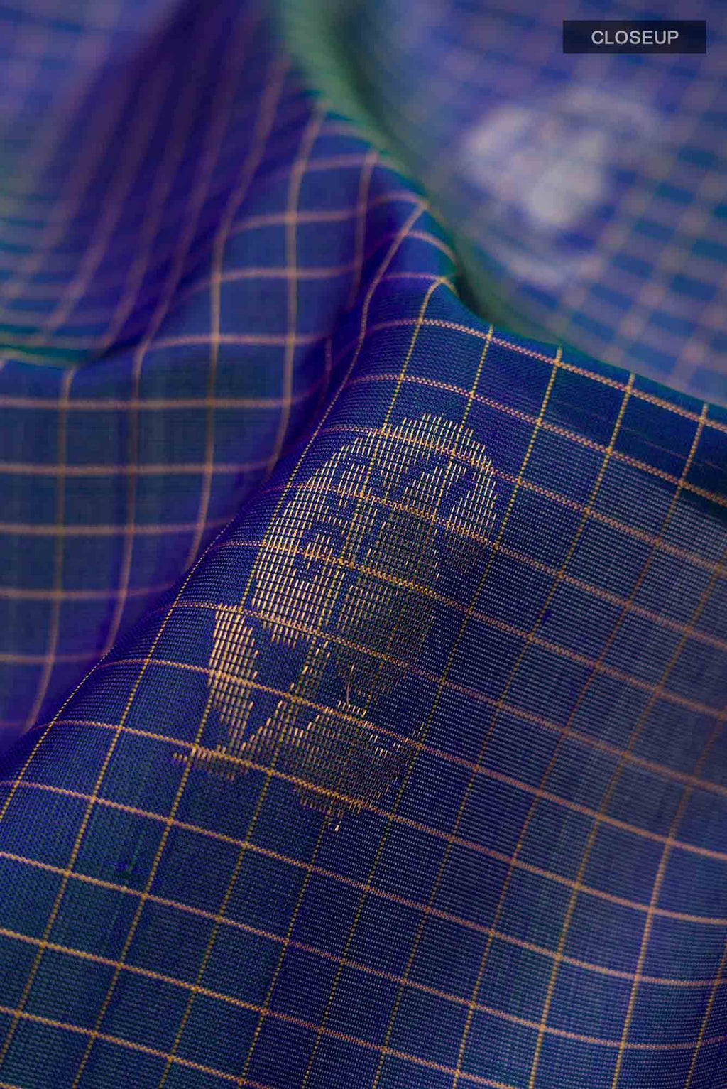 Blue Uppada Silk Saree