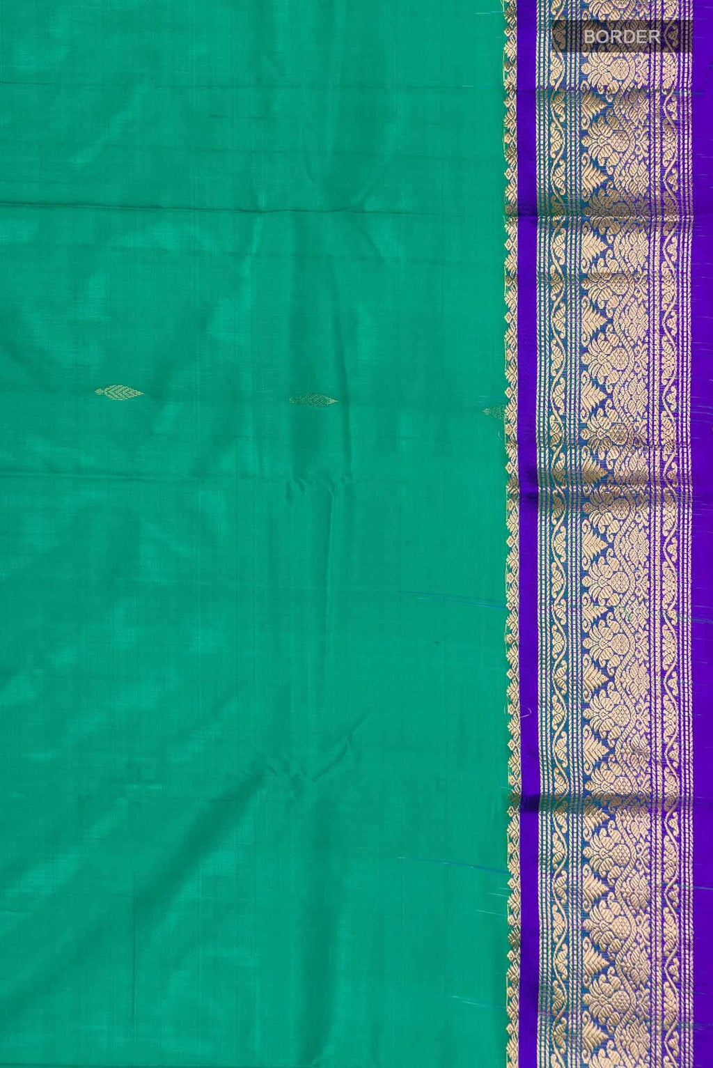 Green Bangalore Silk Saree