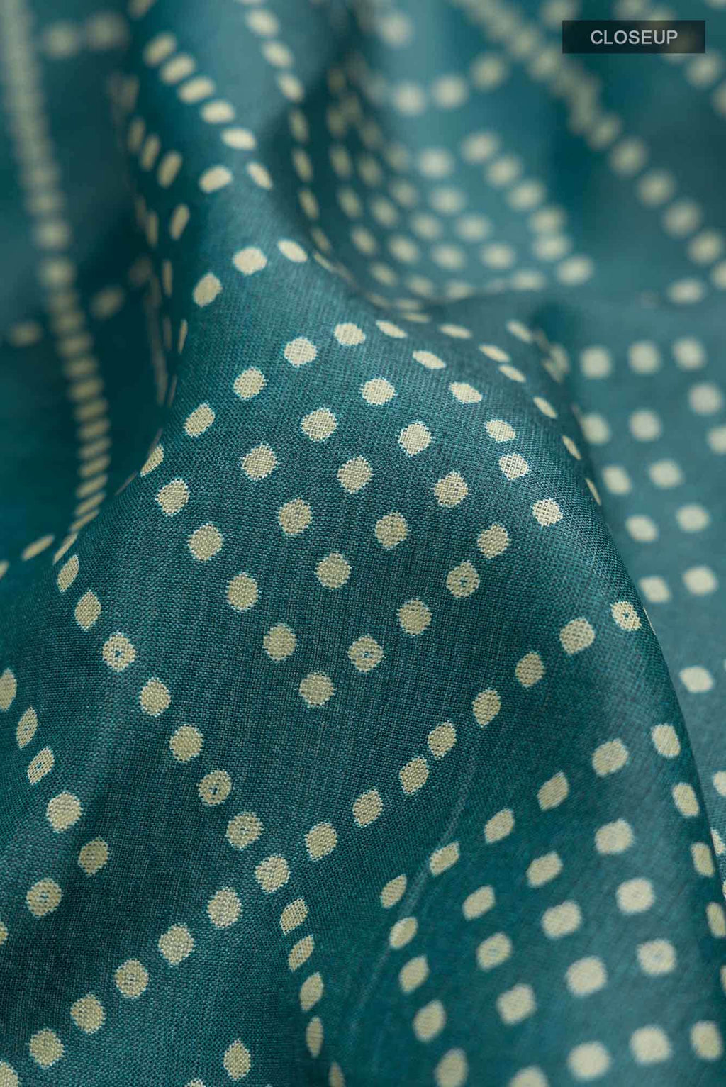Blue Bhagalpuri Tussar Silk Saree
