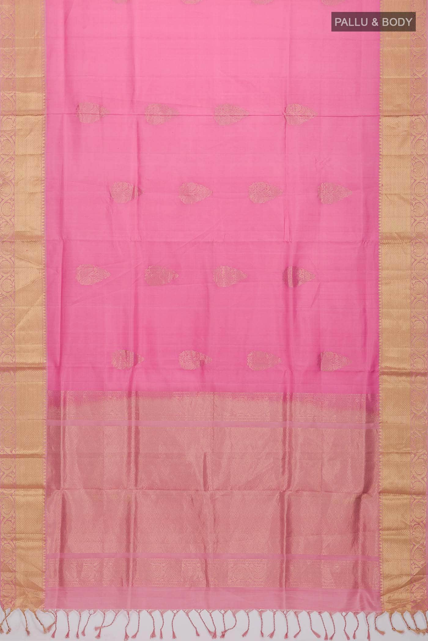 Pink Soft Silk Saree