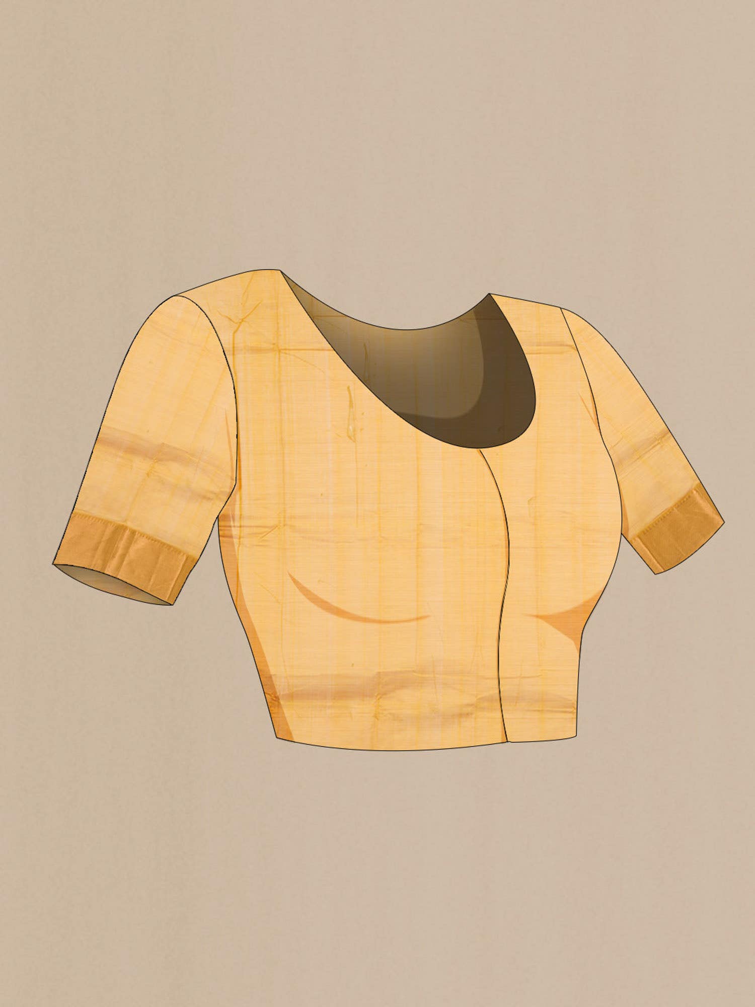 Yellow Silk Cotton Saree