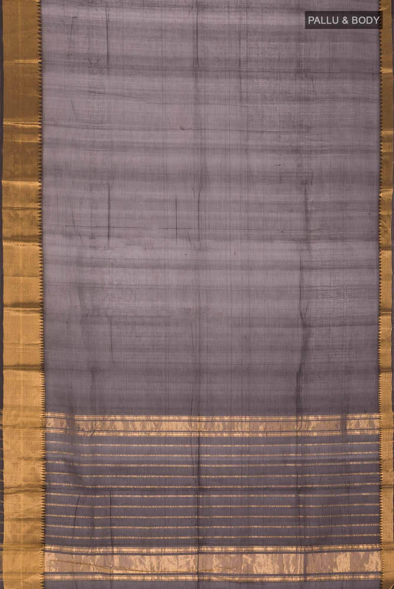Black Silk Cotton Saree