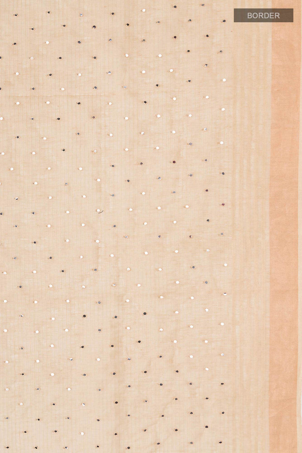 Beige Linen Saree