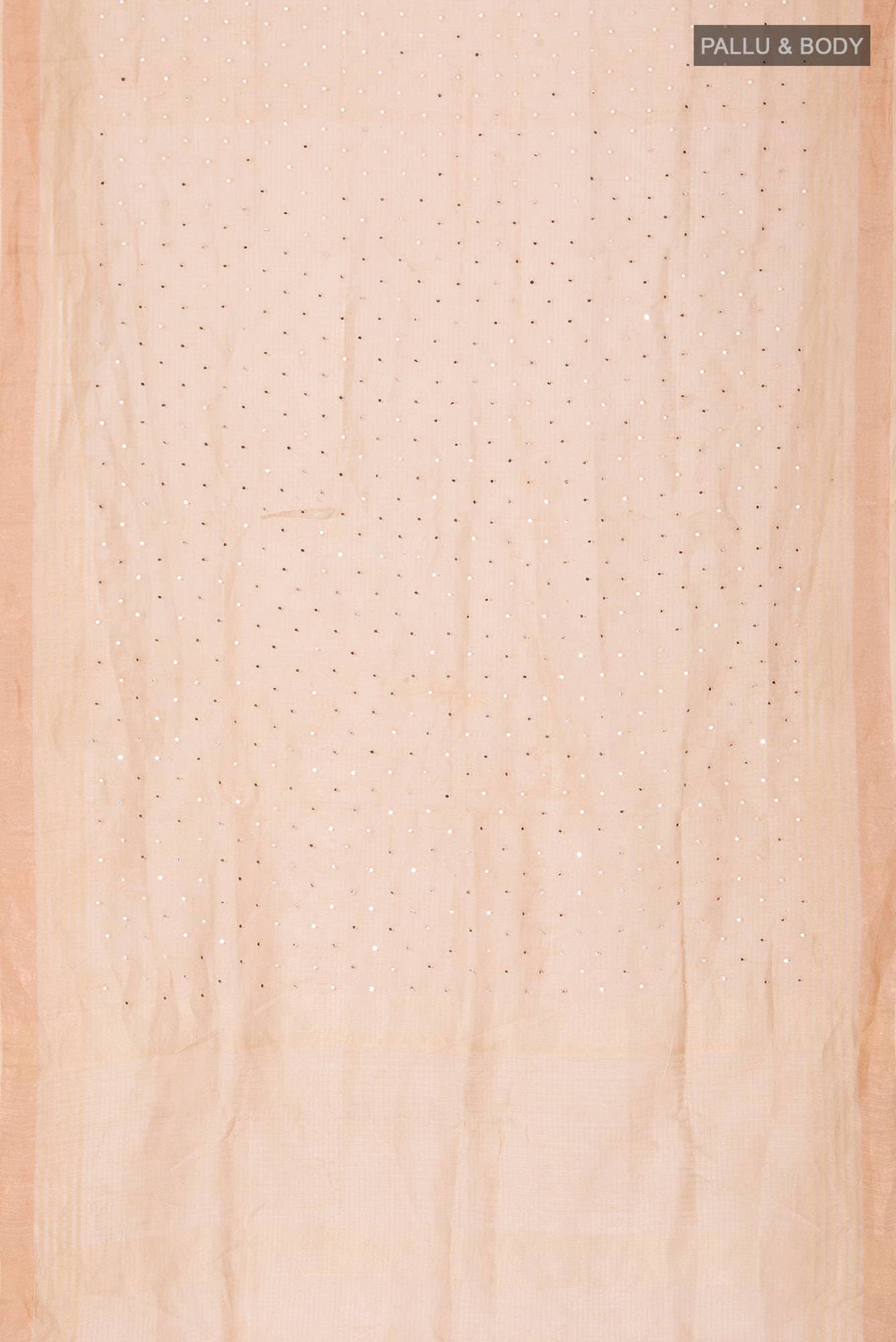 Beige Linen Saree