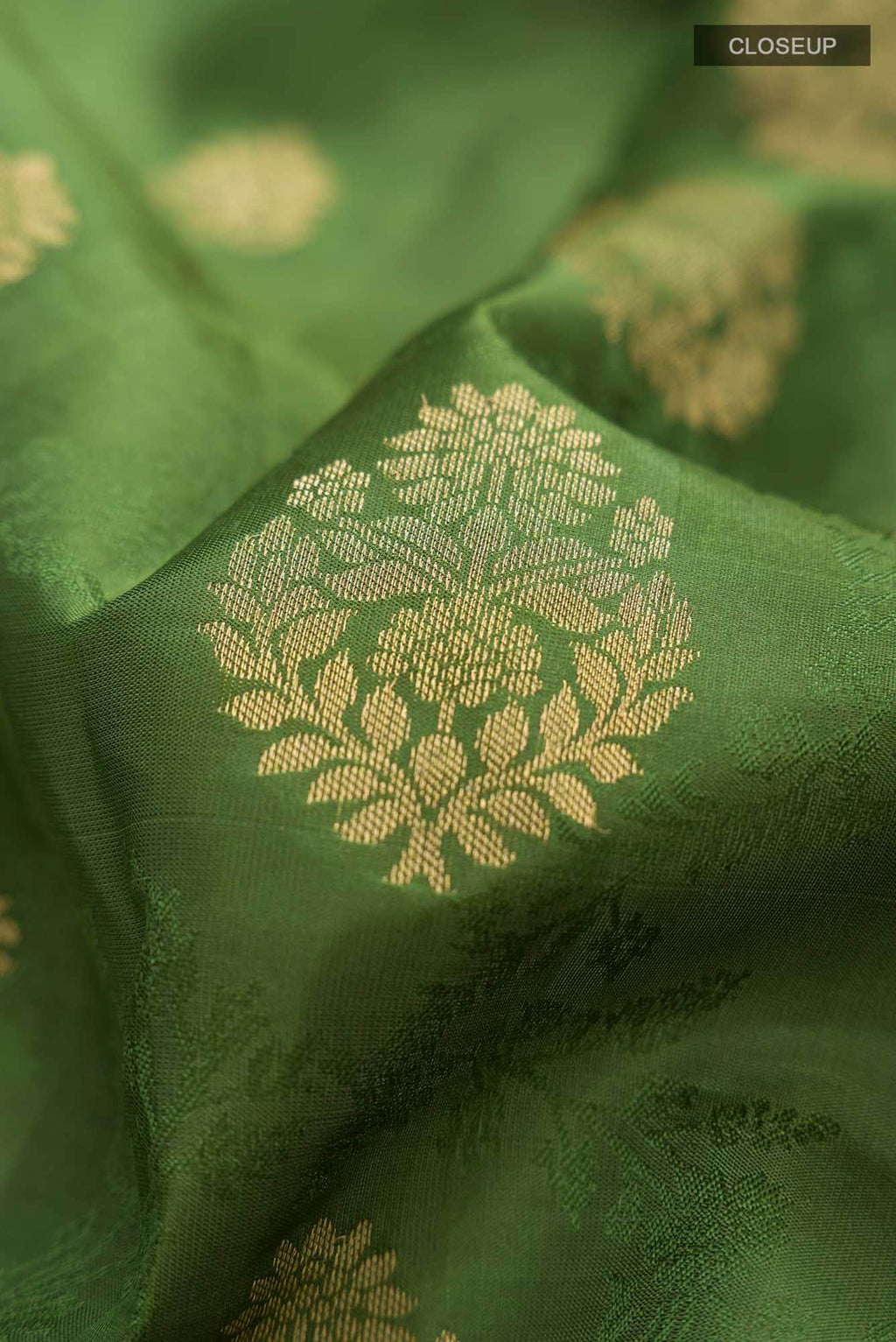 Green Kanchipuram Silk Saree