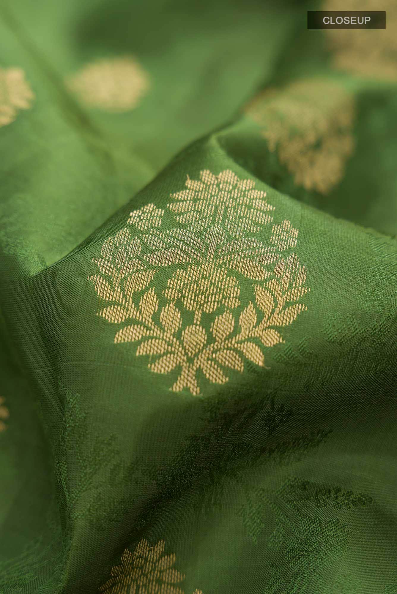 Green Kanchipuram Silk Saree
