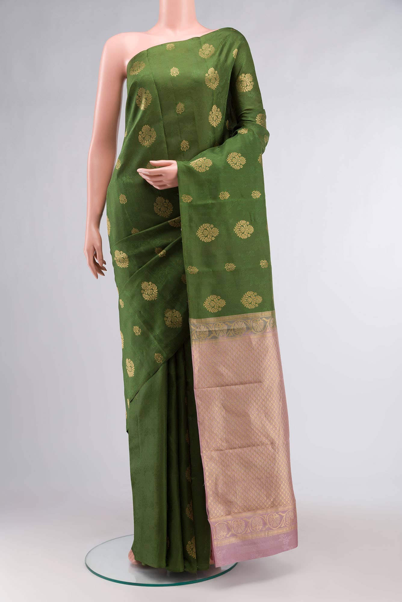 Green Kanchipuram Silk Saree
