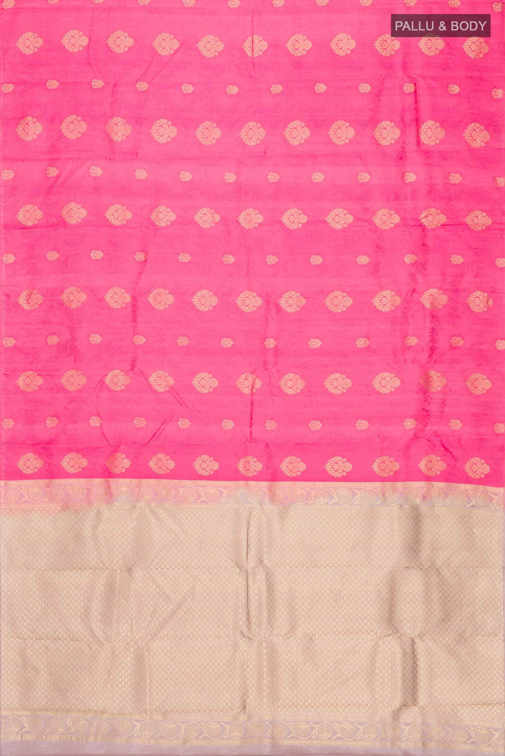 Pink Kanchipuram Silk Saree