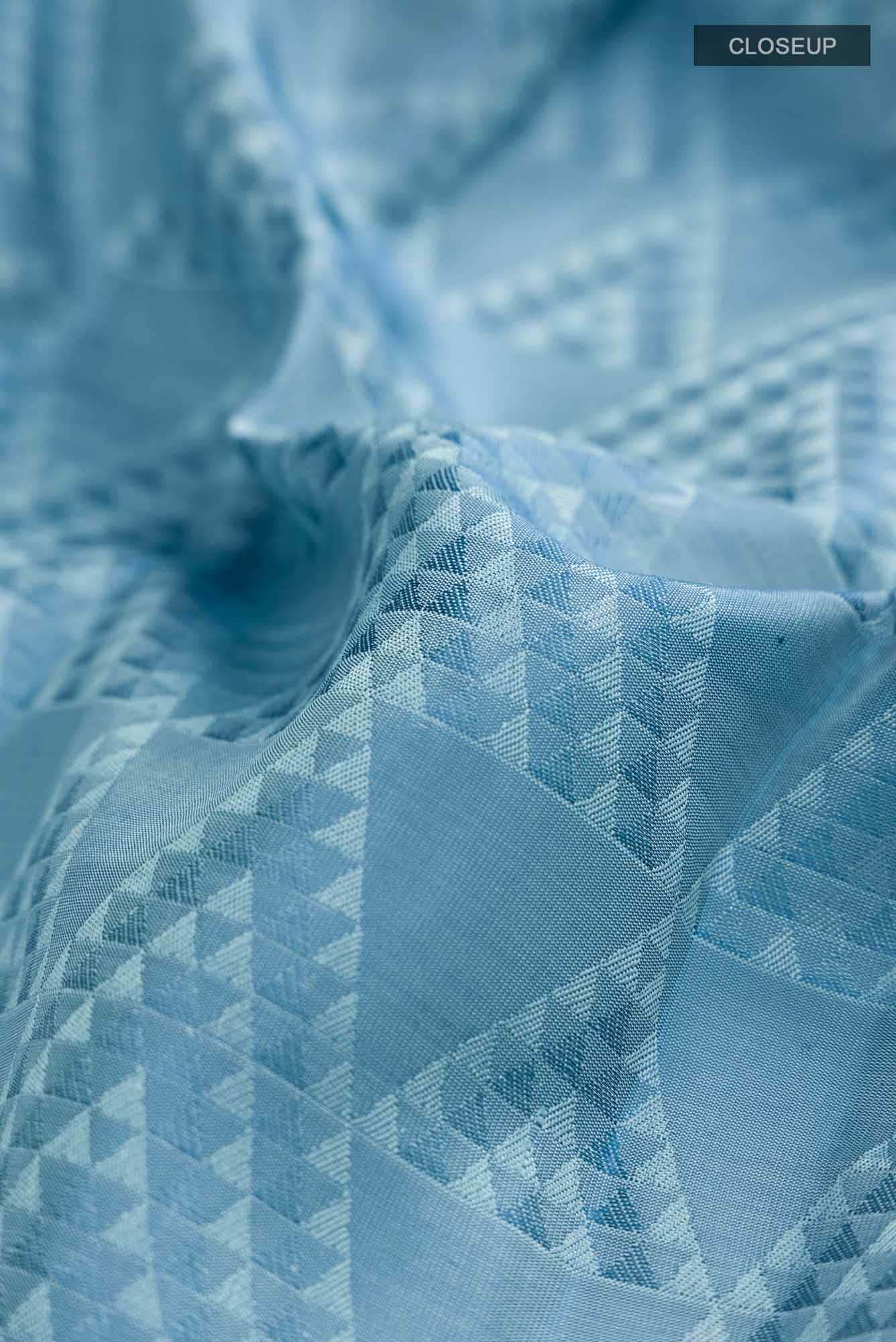 Blue Kanchipuram Silk Saree