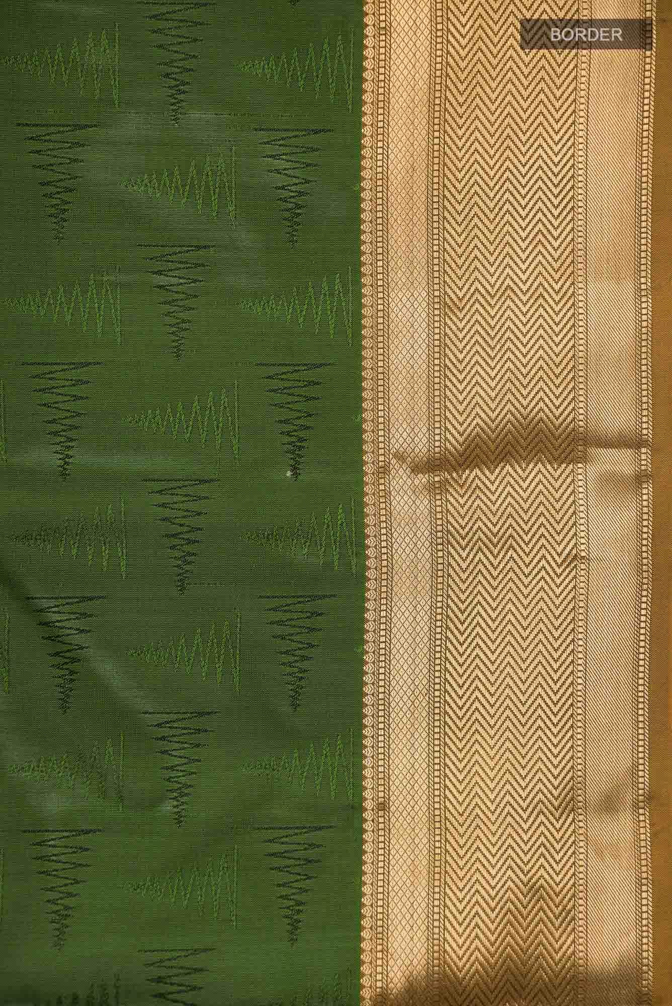 Green Kanchipuram Silk Saree