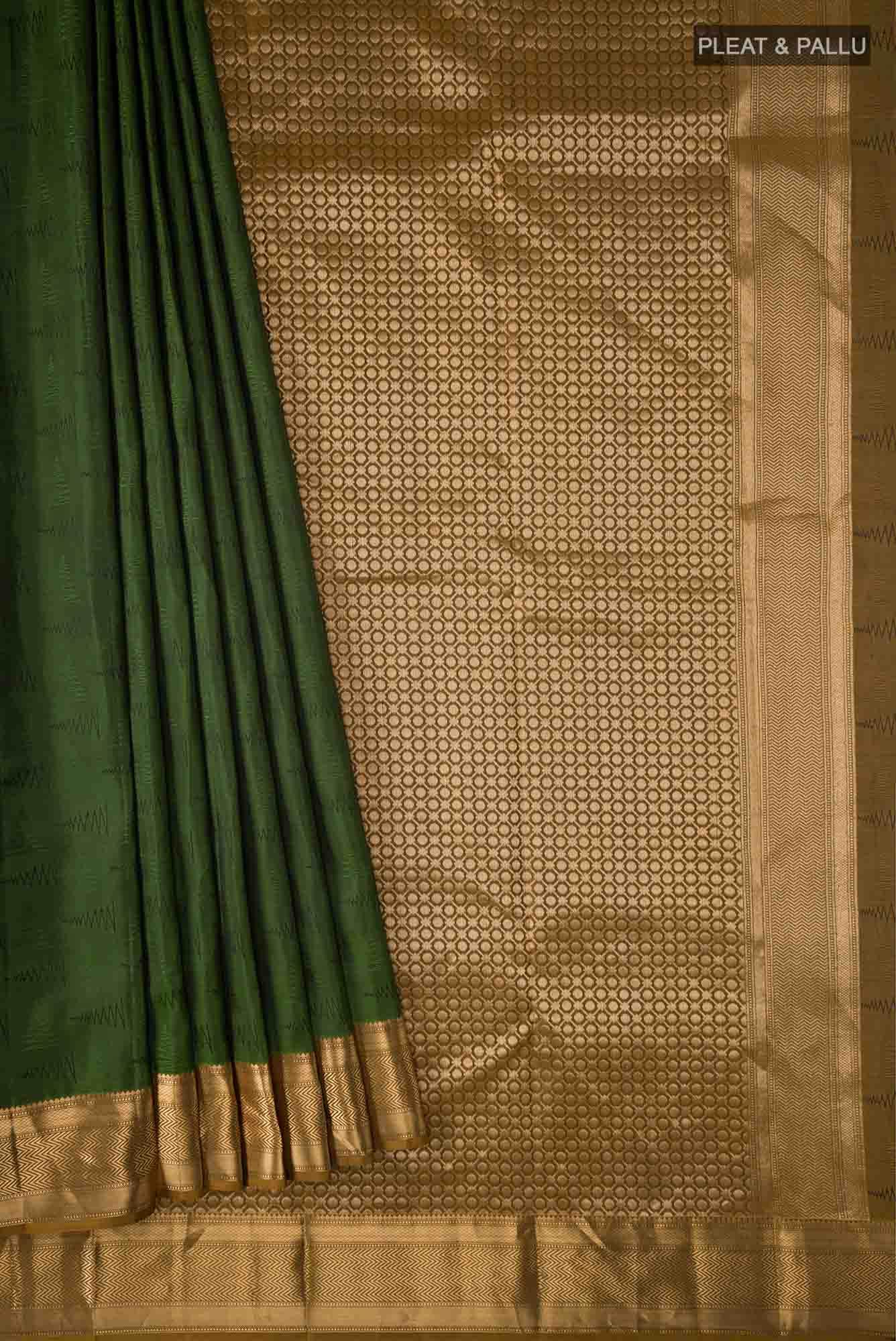 Green Kanchipuram Silk Saree
