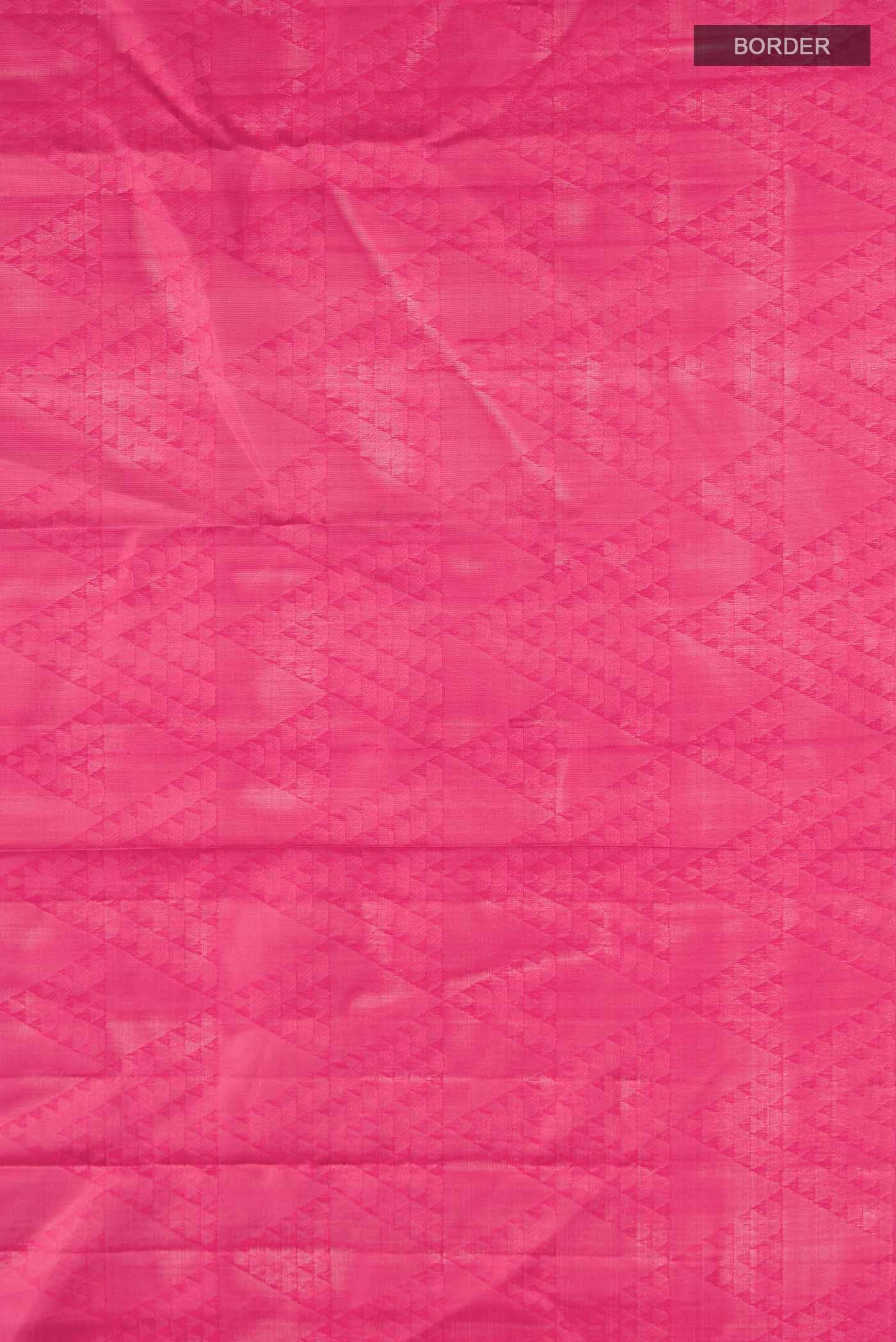 Pink Kanchipuram Silk Saree