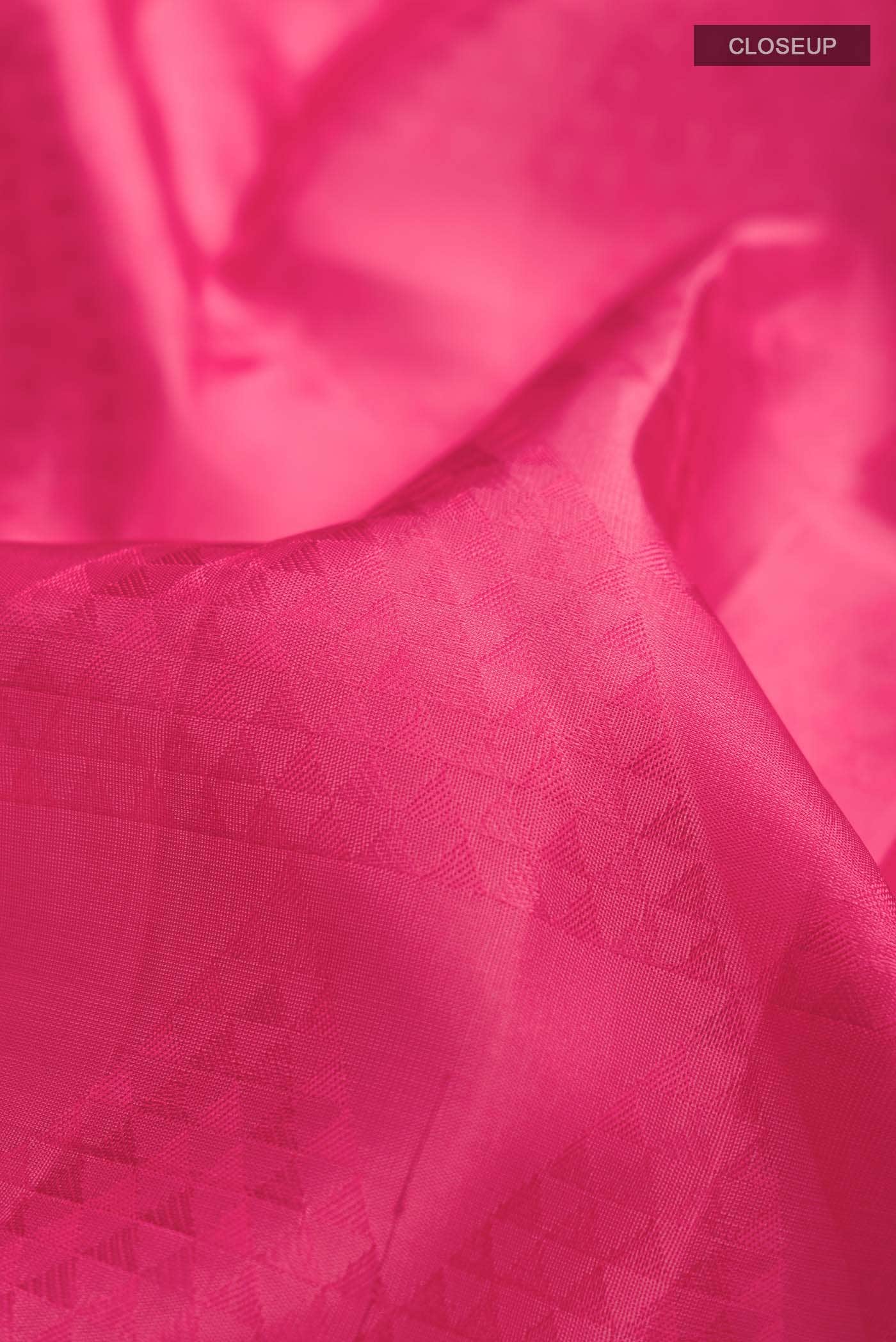 Pink Kanchipuram Silk Saree