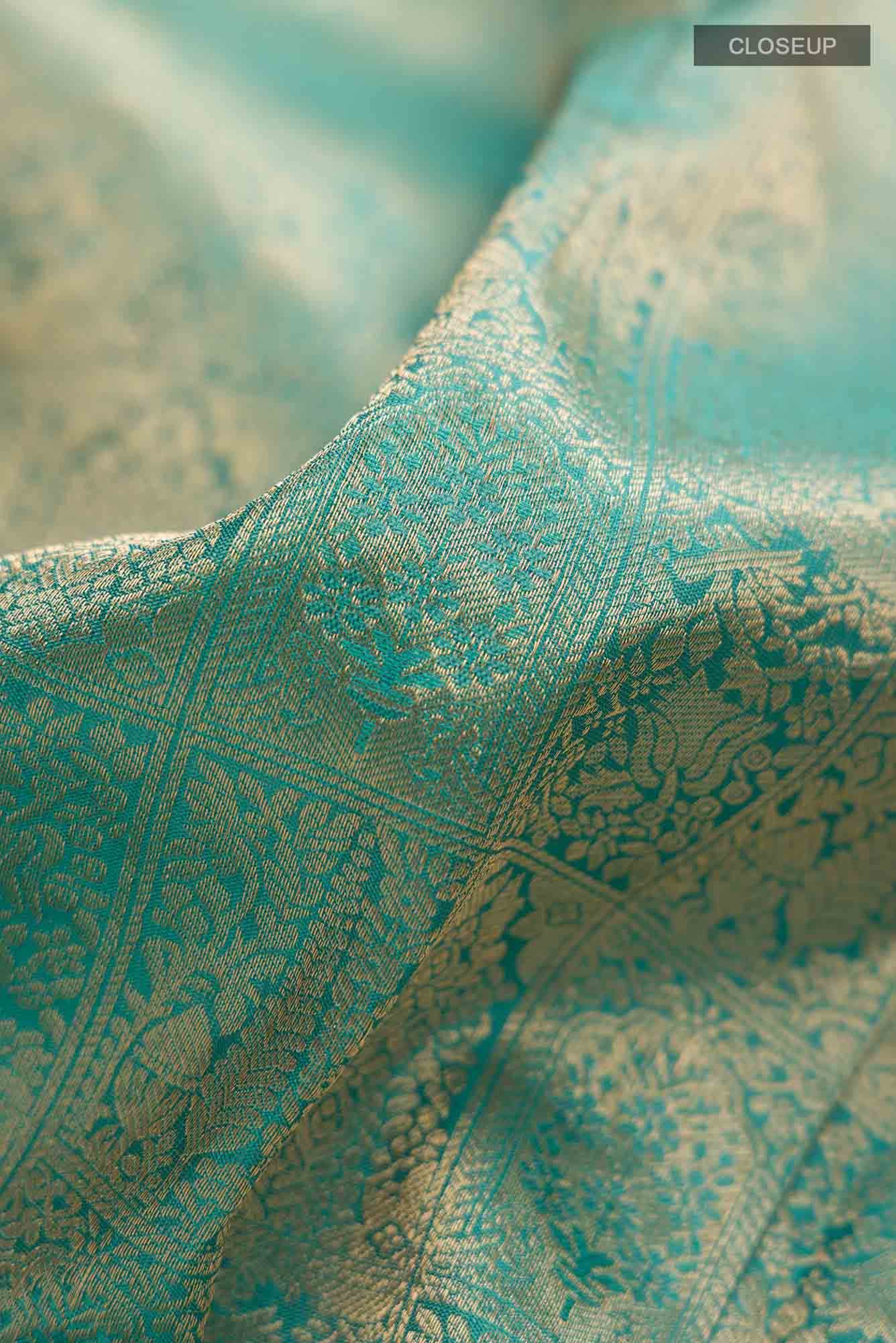 Green Kanchipuram Silk Saree