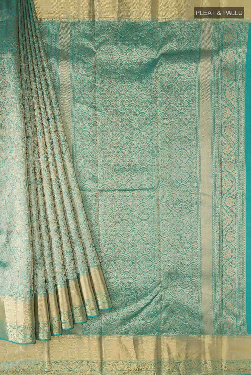 Green Kanchipuram Silk Saree
