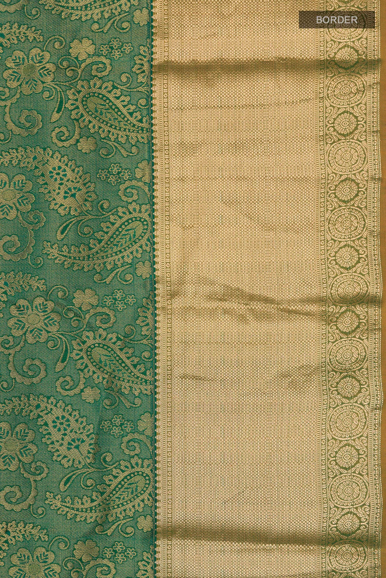 Green Kanchipuram Silk Saree
