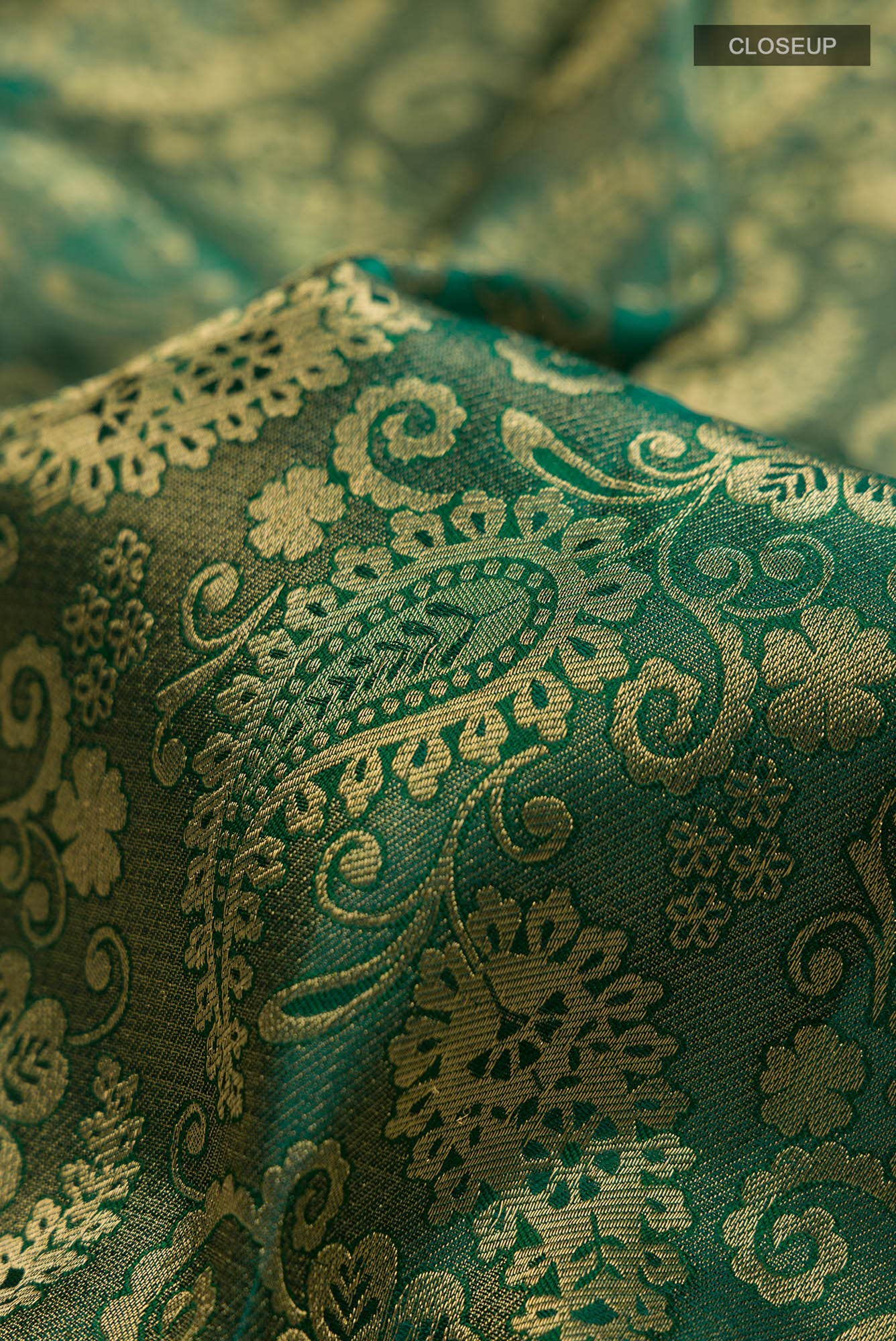 Green Kanchipuram Silk Saree