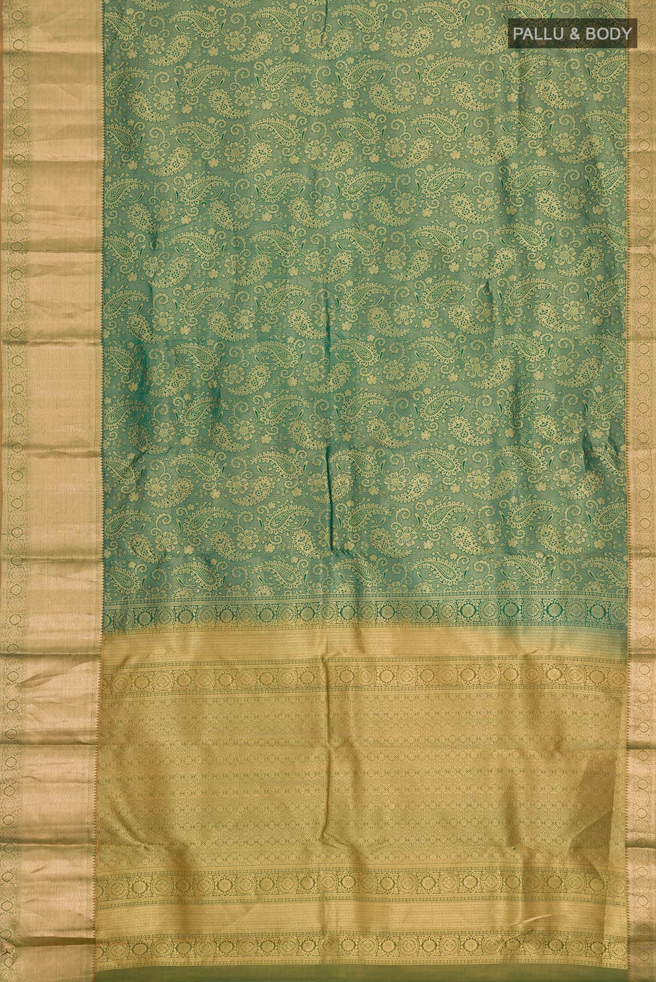 Green Kanchipuram Silk Saree