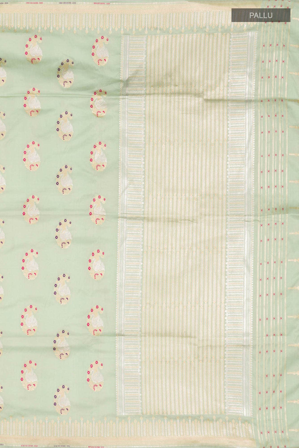 Green Banarasi Silk Saree