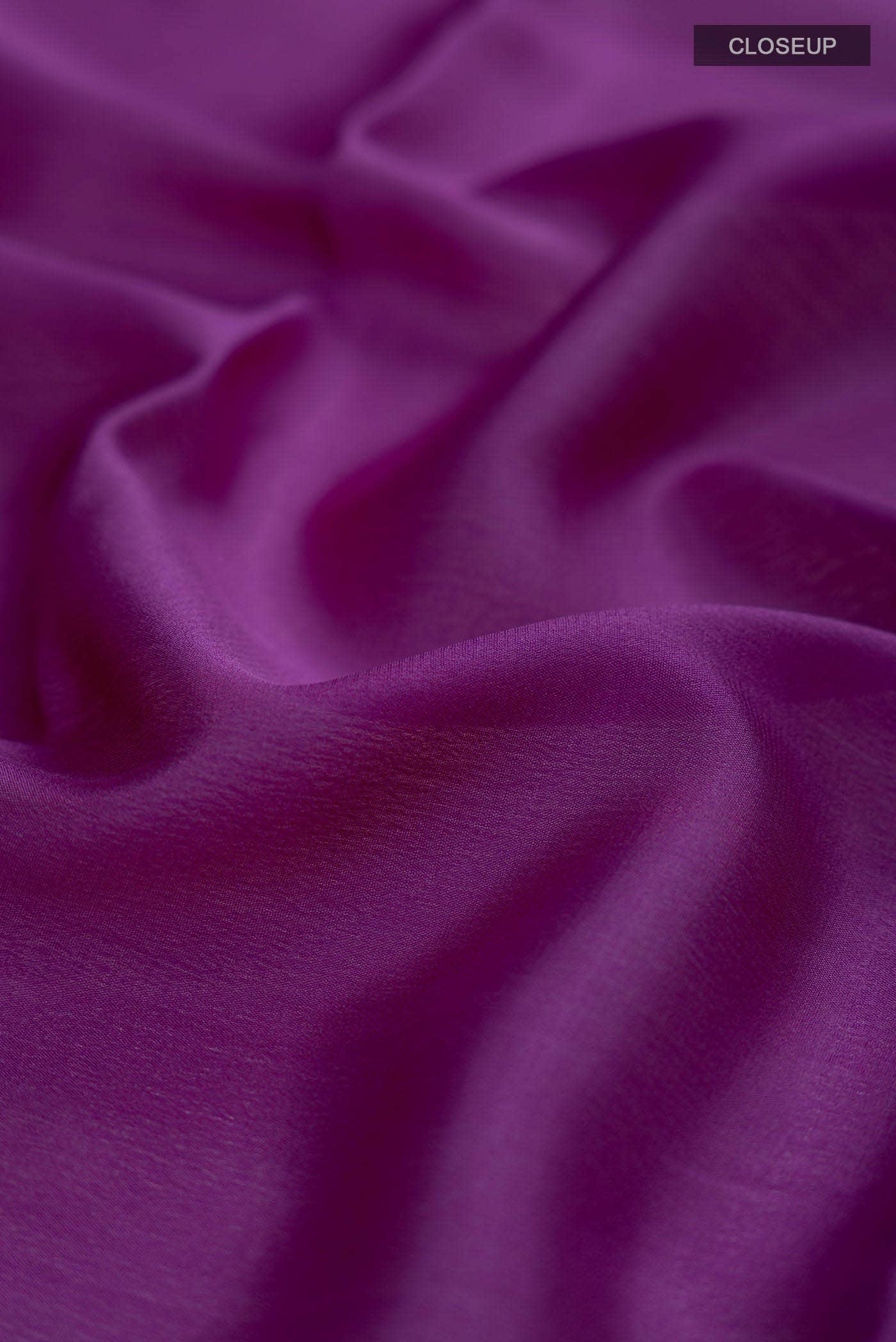 Violet Mysore Crepe Saree