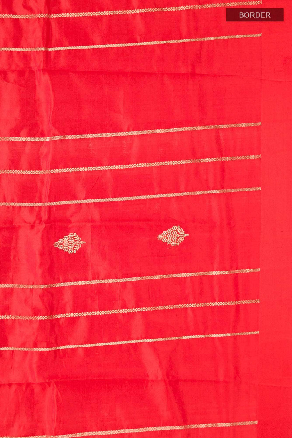 Red Banarasi Katan Silk Saree