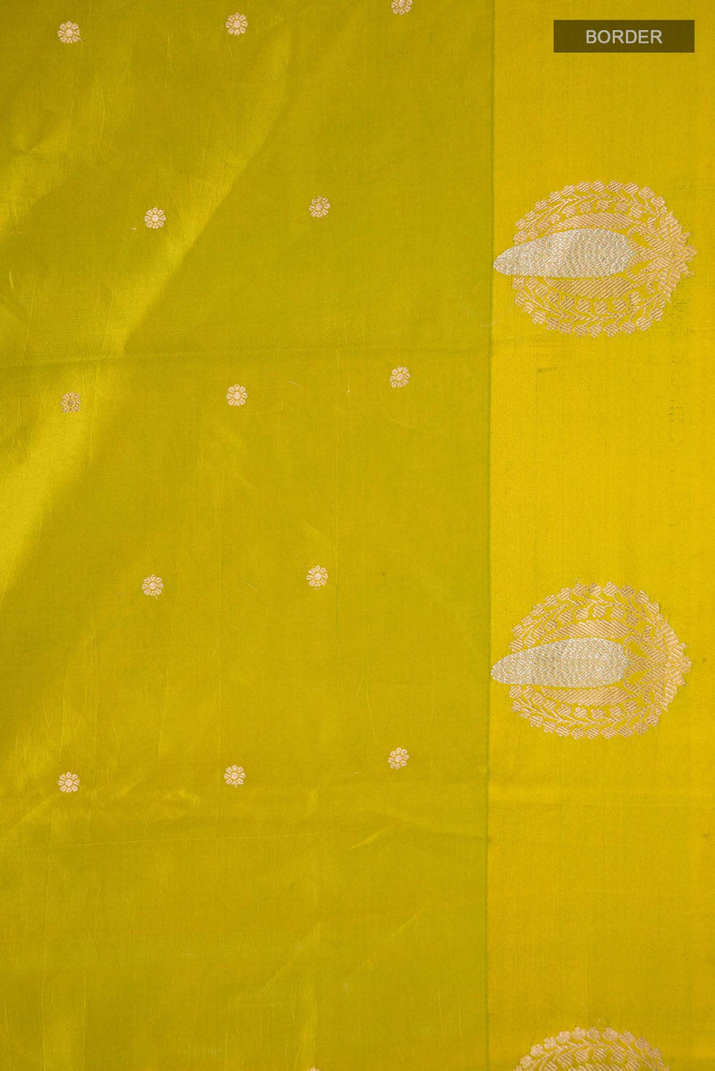 Green Banarasi Katan Silk Saree