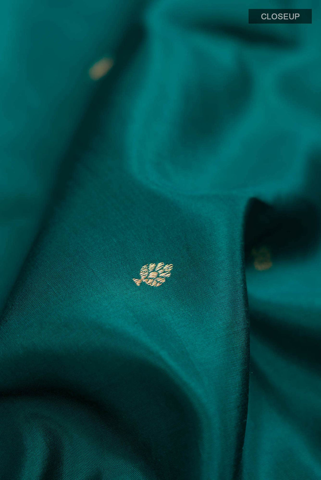 Green Banarasi Katan Silk Saree