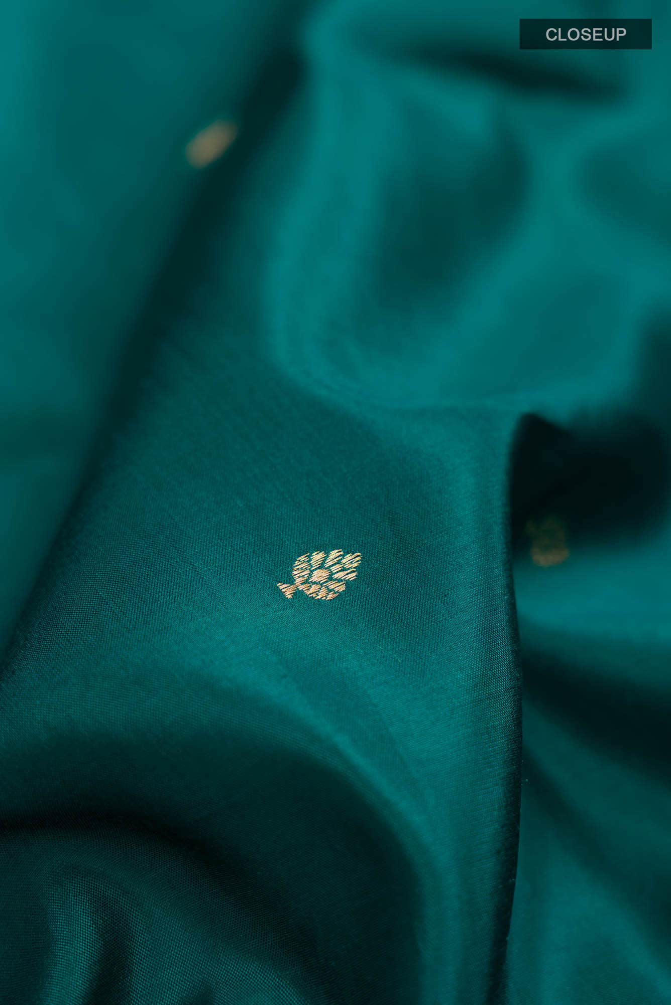 Green Banarasi Katan Silk Saree