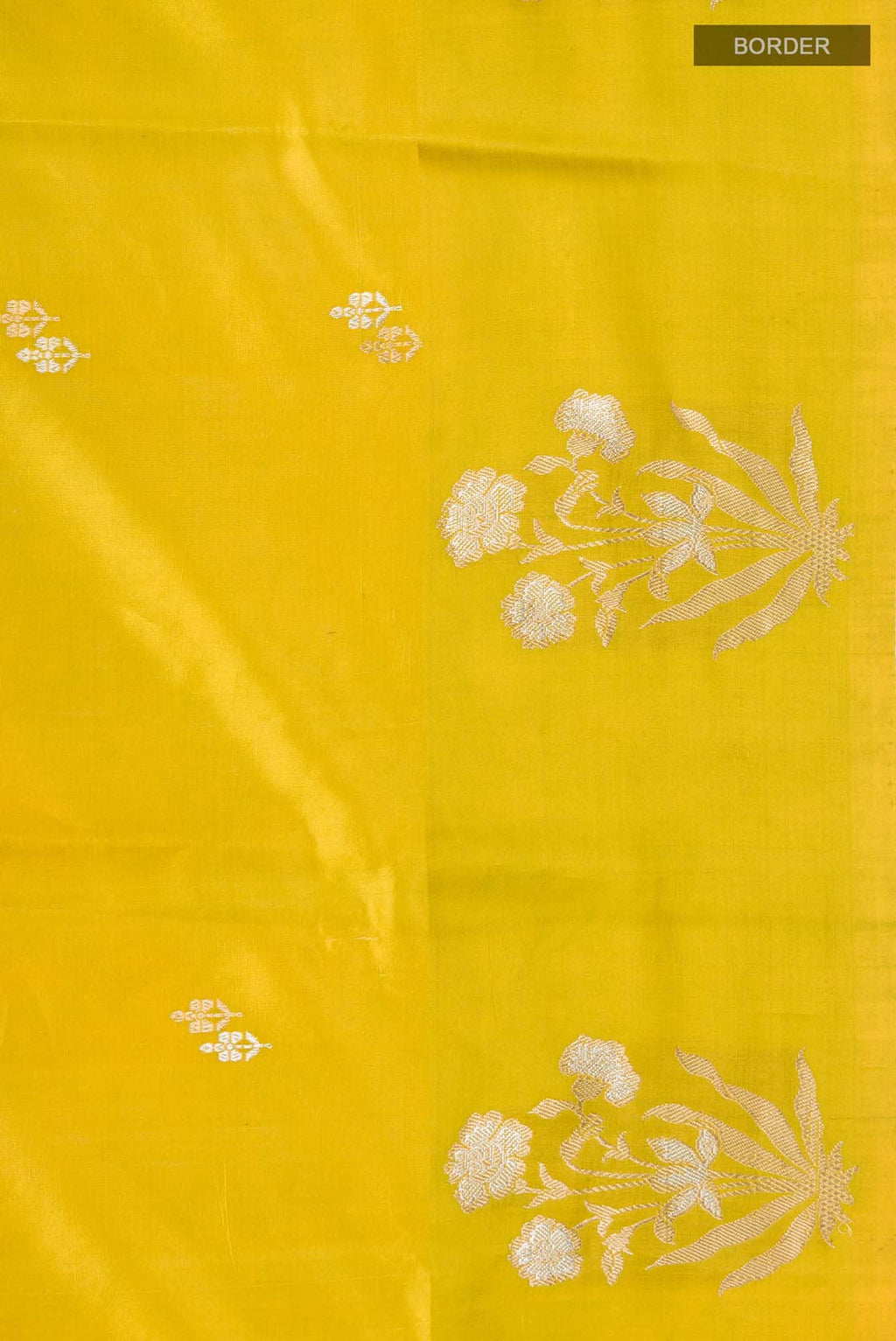 Green Banarasi Katan Silk Saree