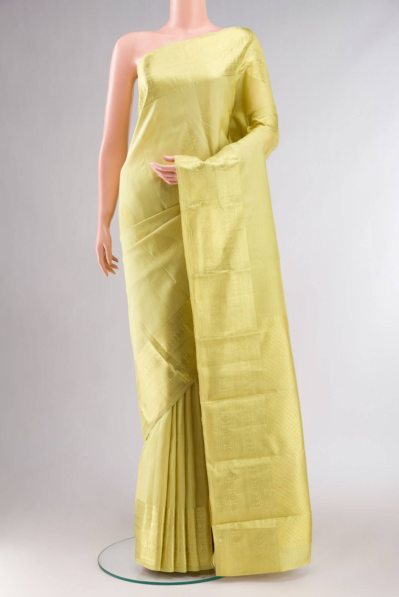 Green Kanchipuram Silk Saree