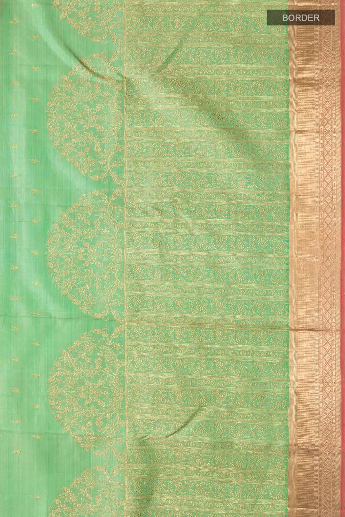 Green Kanchipuram Silk Saree