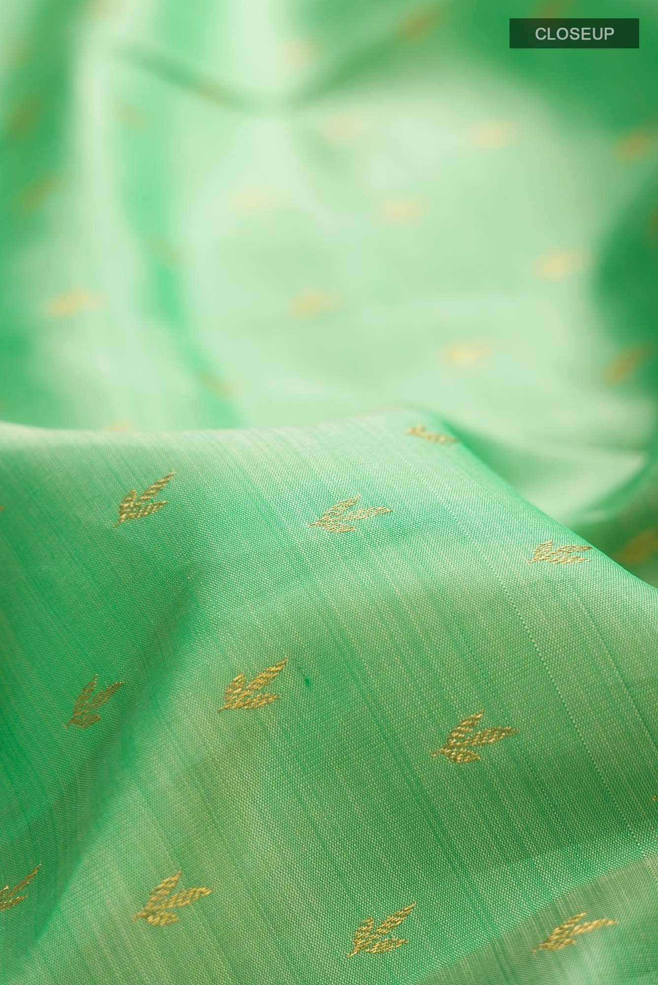 Green Kanchipuram Silk Saree