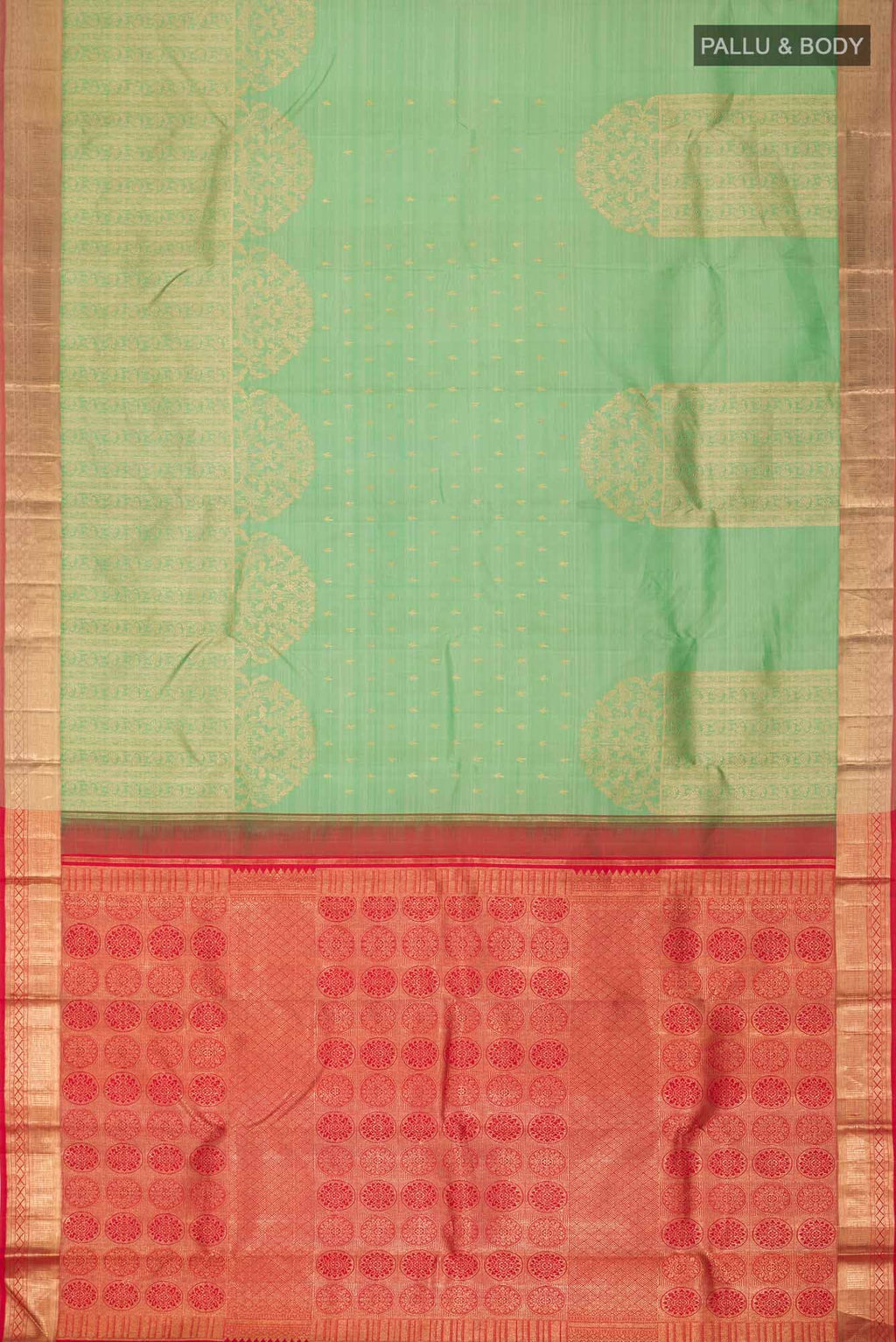 Green Kanchipuram Silk Saree