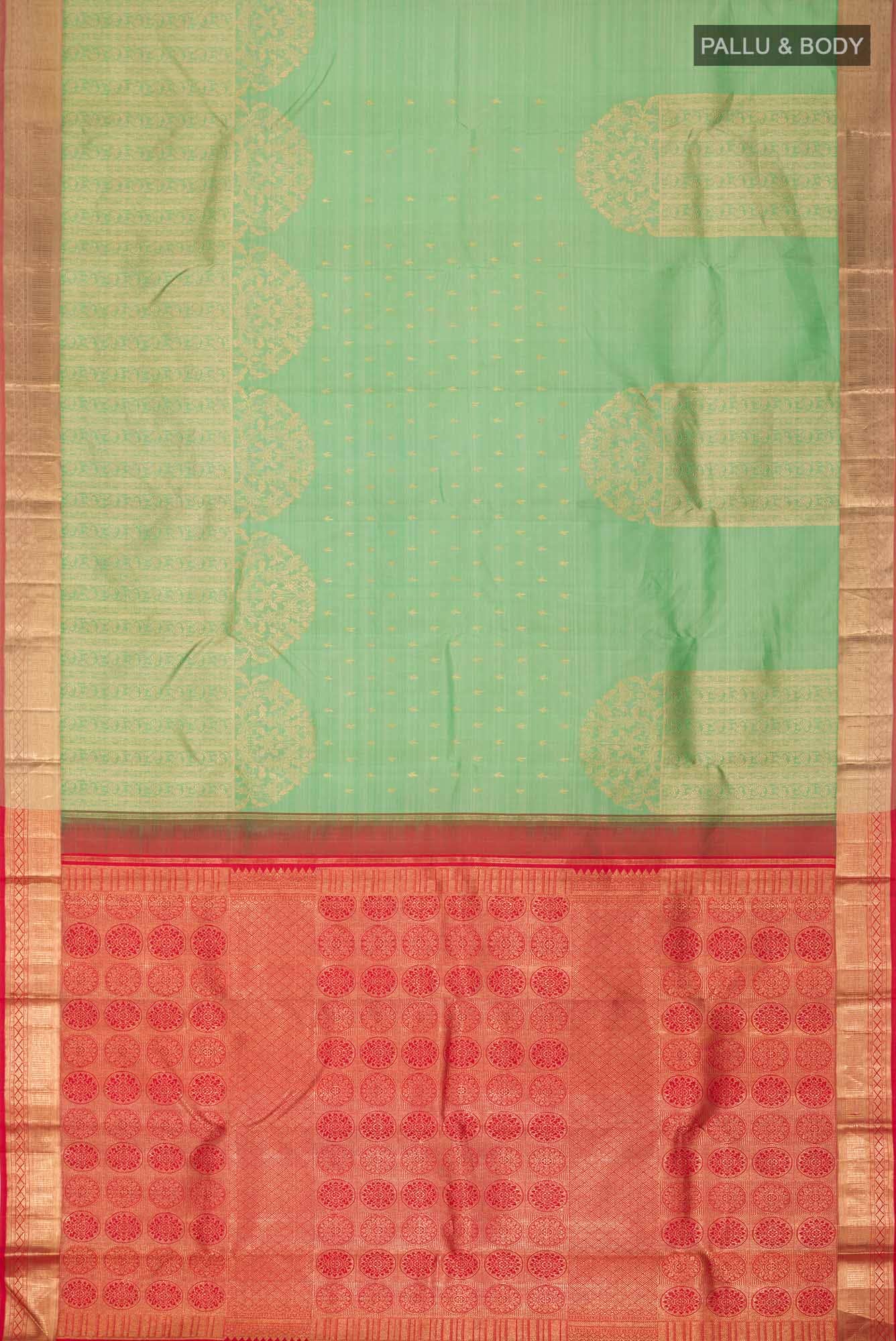 Green Kanchipuram Silk Saree