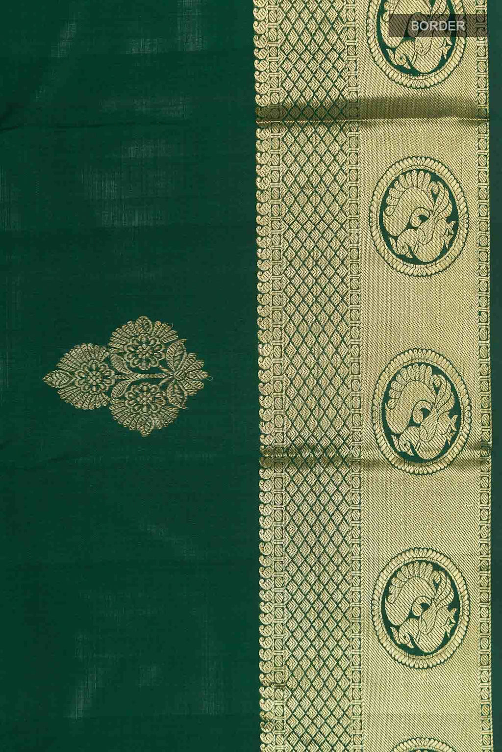 Green Kanchipuram Silk Saree
