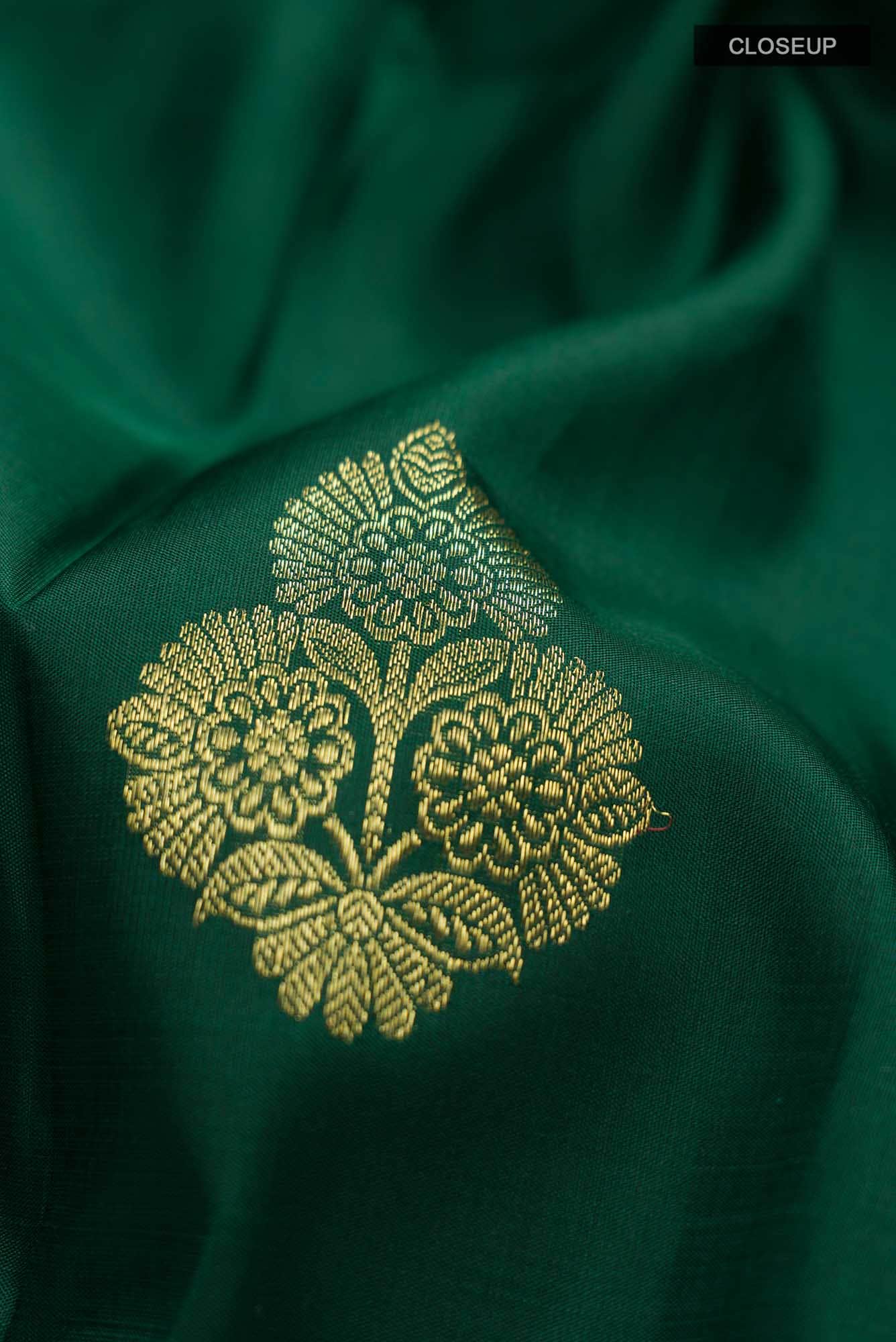 Green Kanchipuram Silk Saree