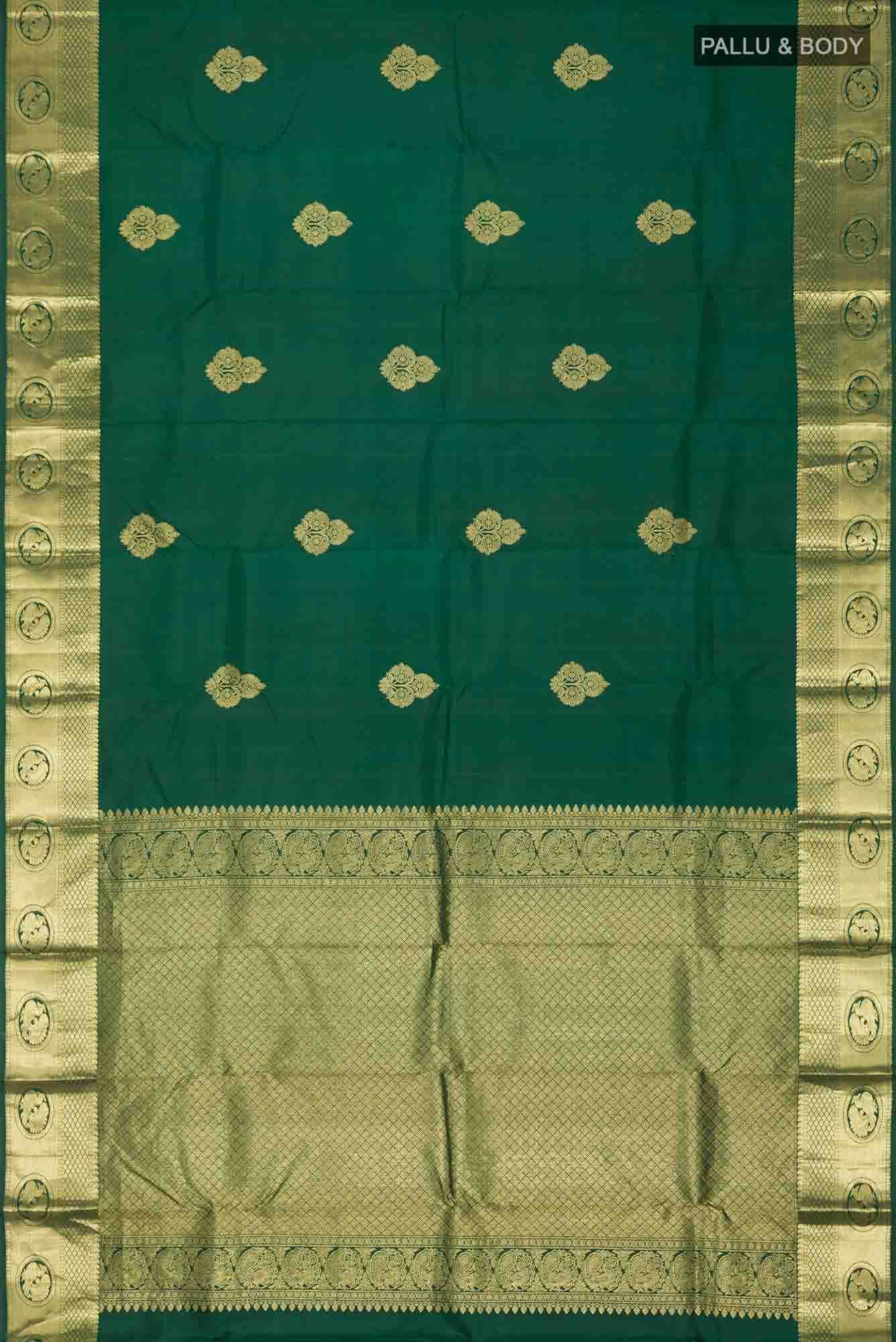 Green Kanchipuram Silk Saree
