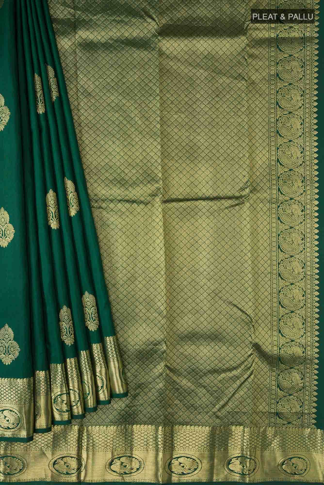 Green Kanchipuram Silk Saree