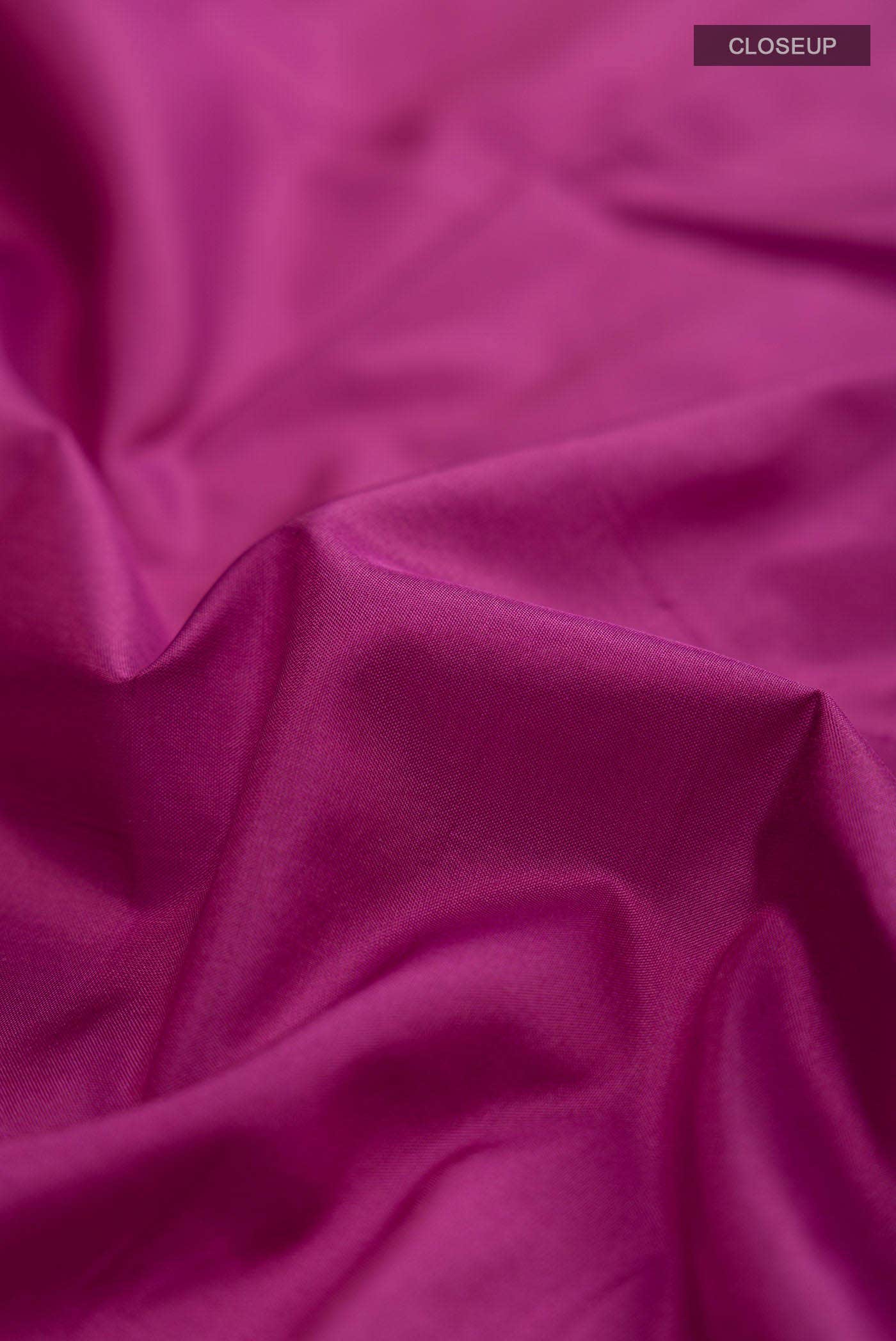 Magenta Bangalore Silk Saree