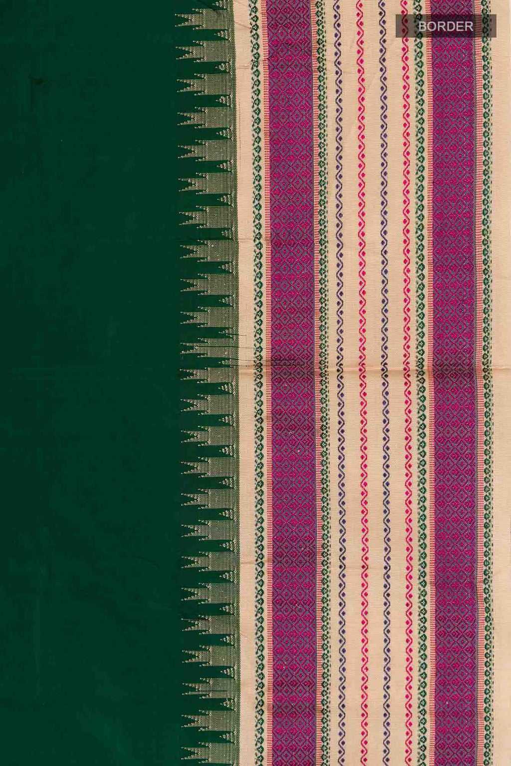 Green Bangalore Silk Saree